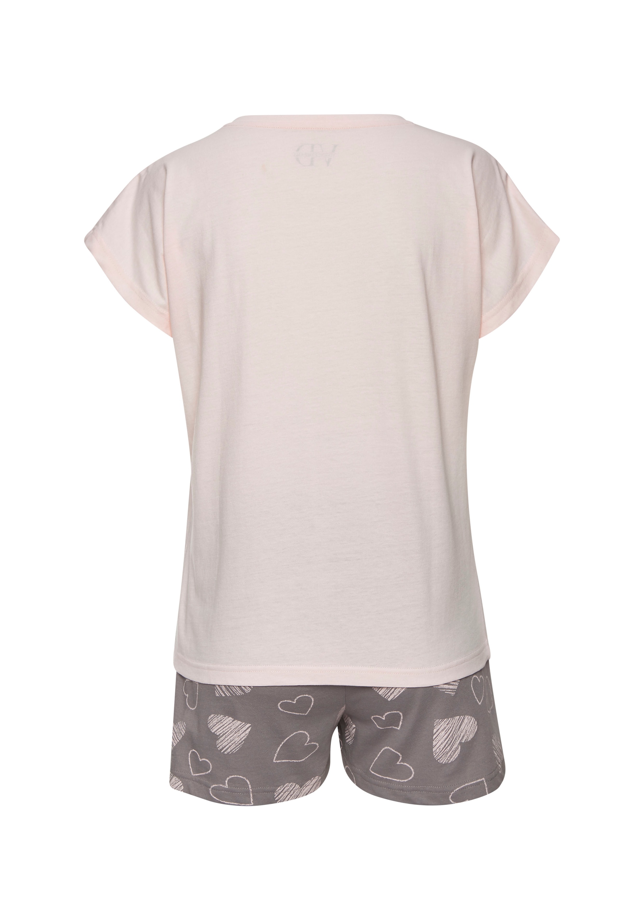 Vivance Dreams Shorty, (2 Stück), mit süssem Herzprint