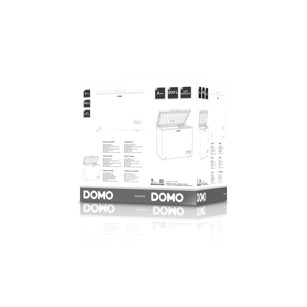Domo Gefriertruhe »DO935DVK«, DO935DVK, 84,6 cm hoch, 91 cm breit, Gefriertruhe