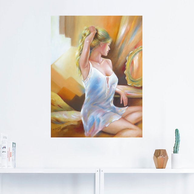 Artland Wandbild »Sexy Frau am Spiegel«, Erotische Bilder, (1 St.), als  Alubild, Leinwandbild, Wandaufkleber oder Poster in versch. Grössen online  bestellen | Jelmoli-Versand