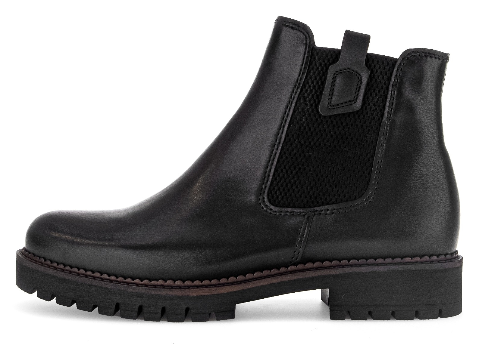 Gabor Chelseaboots »Davos«, Blockabsatz, Herbstmode, in bequemer Schuhweite G (= weit)