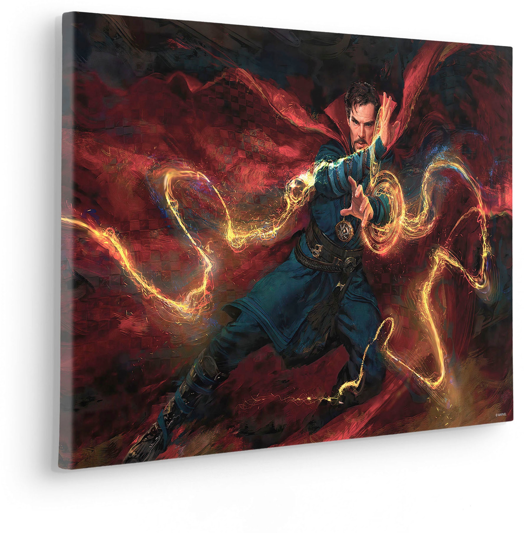 Komar Leinwandbild »Doctor Strange Sorcerer Supreme - Grösse 60 x 40 cm«, Disney, (1 St., 60 x 40 cm (Breite x Höhe), Keilrahmenbild mit Echtholzrahmen, Kinderzimmer