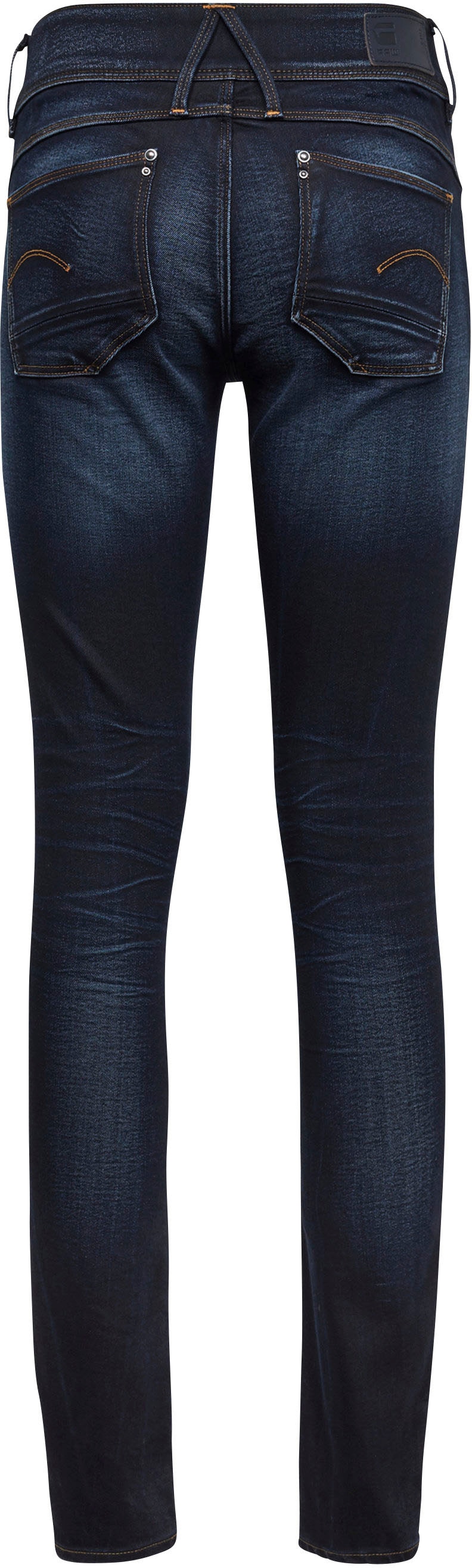 G-Star RAW Skinny-fit-Jeans »Mid Waist Skinny«, moderne Version des klassischen 5-Pocket-Designs