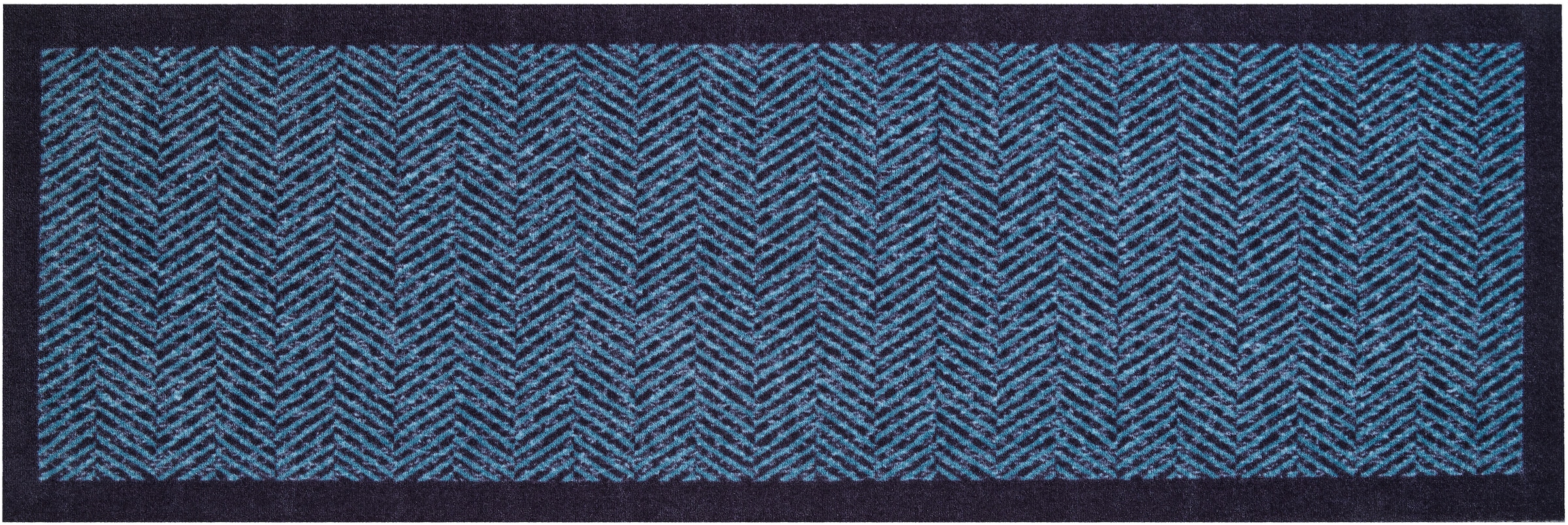 Grund Küchenläufer »Herringbone«, rechteckig, 8 mm Höhe, In- und Outdoor geeignet, mit Bordüre