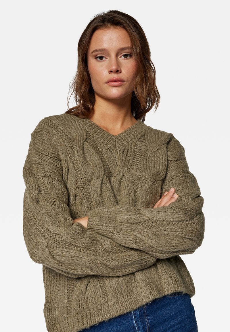 Mavi Strickpullover »Mavi Pullover V Neck Sweater«