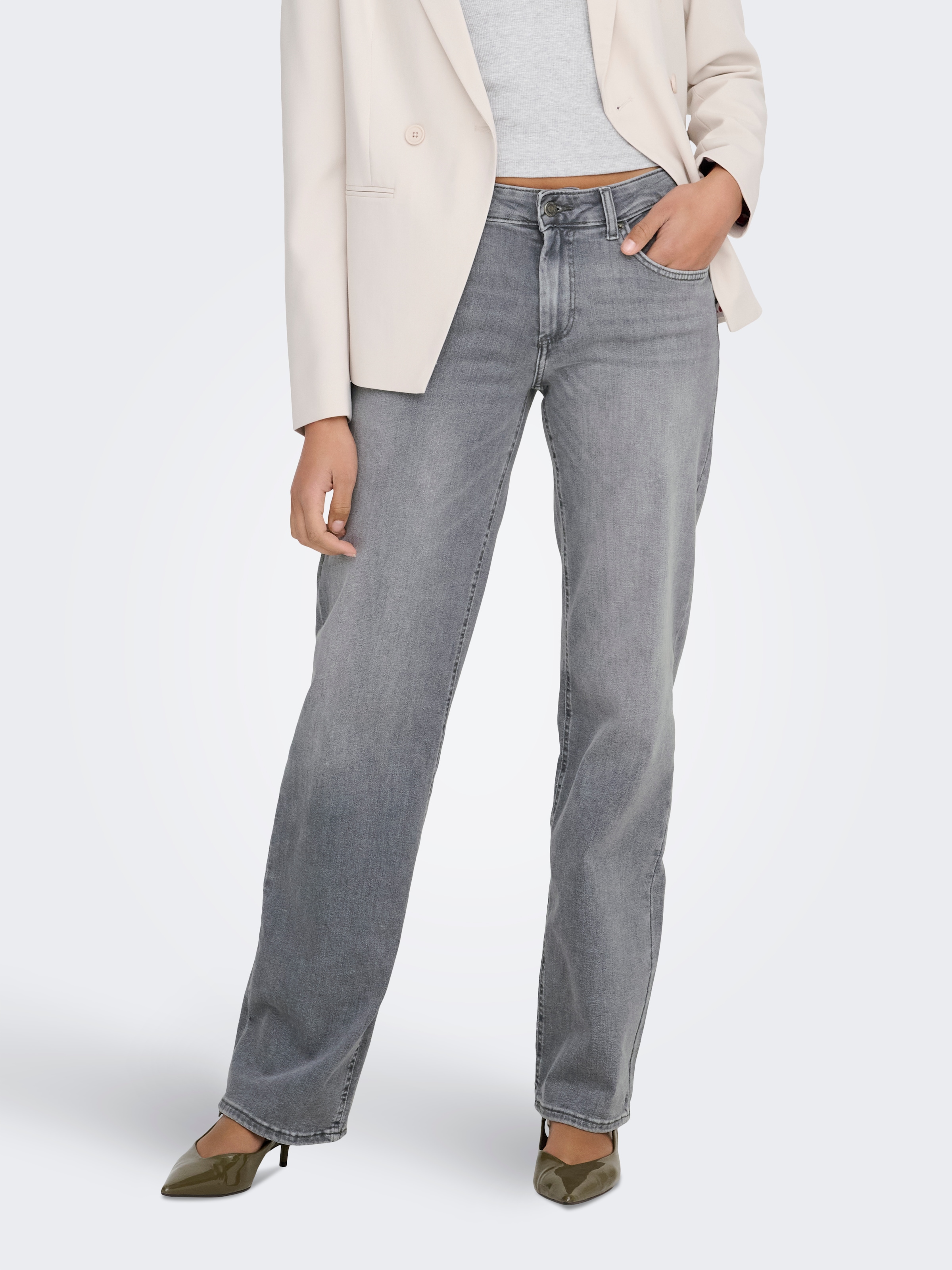 ONLY Straight-Jeans »ONLBLUSH MID STRAIGHT DNM TAI0918 NOOS«