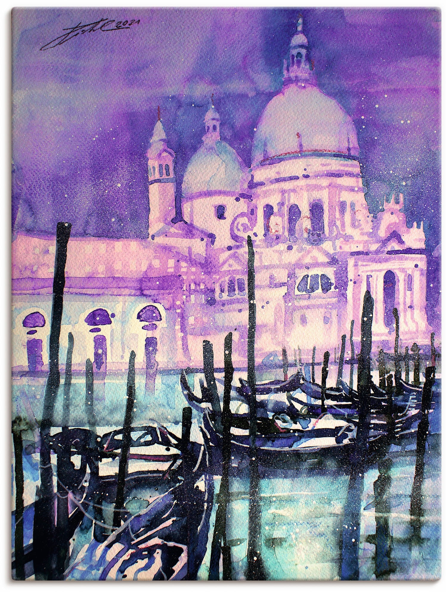 Artland Wandbild »Venedig, Santa Maria della Salute«, Venedig, (1 St.), als  Alubild, Leinwandbild, Wandaufkleber oder Poster in versch. Grössen online  shoppen | Jelmoli-Versand