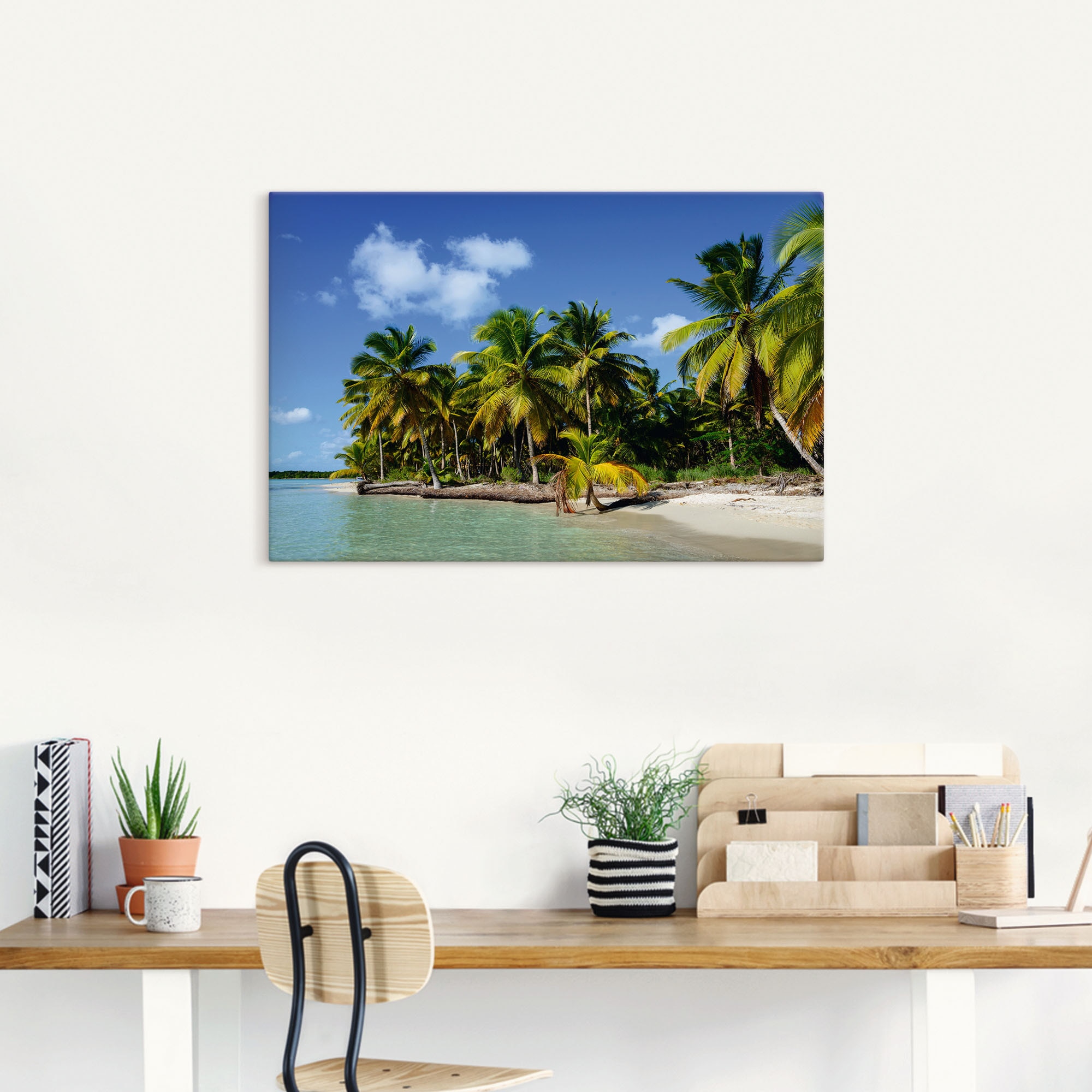 Artland Wandbild »Palmenstrand, Parque Nacional del Este«, Karibikbilder, (1  St.), als Alubild, Leinwandbild, Wandaufkleber oder Poster in versch.  Grössen online bestellen | Jelmoli-Versand