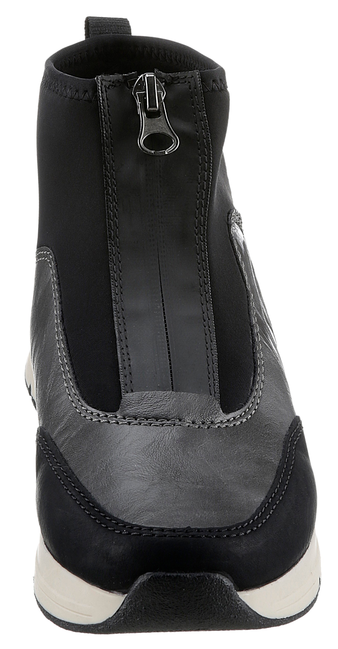 Rieker Slip-On Sneaker, Schlupfboots, Stiefelette, High top Sneaker in veganer Verarbeitung