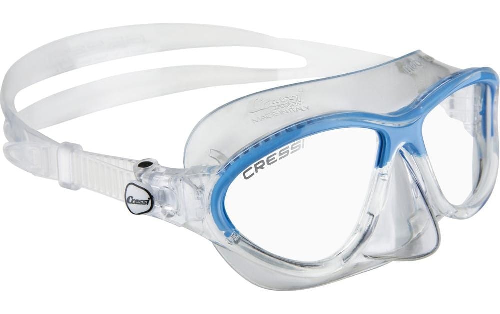 Cressi Schwimmbrille »Moon Clear/Blue«
