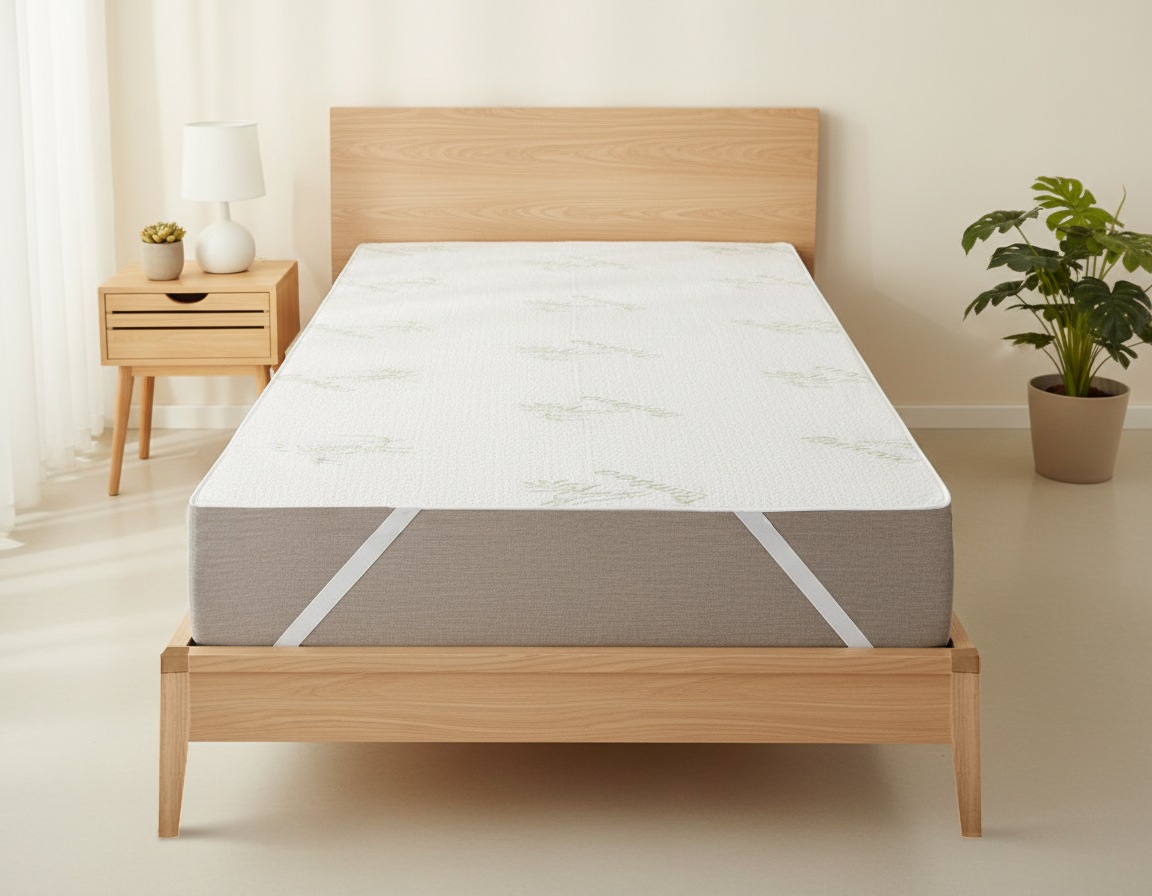 OTTO home Matratzenauflage "Bambussy,Auflage 90x200 cm, 140x200 cm und weiteren Größen,wasserdicht" (Inkontinenz), Allergiker geeignet (Hausstauballergiker), atmungsaktiv