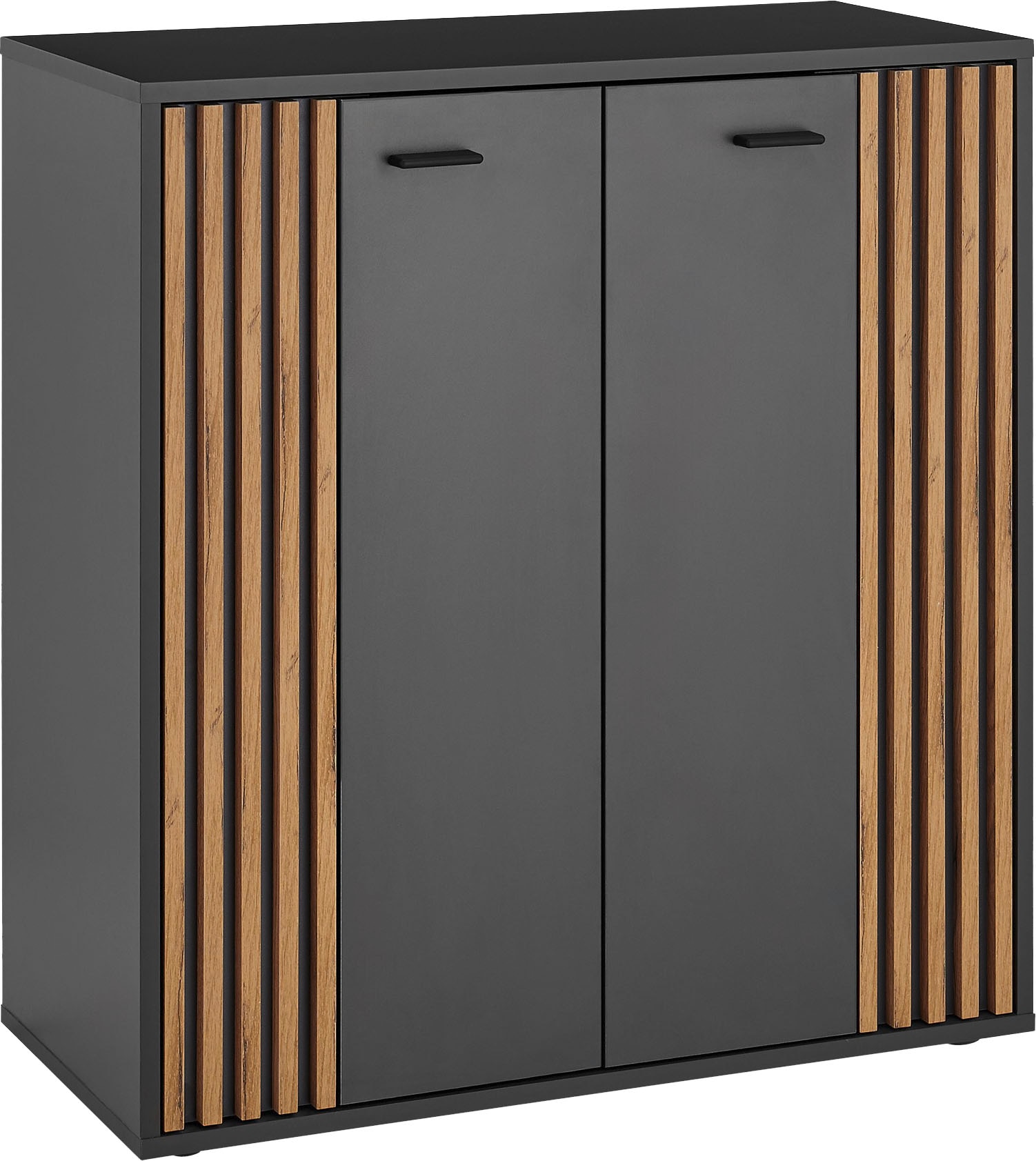HBZ Sideboard »Dublin Kommode, BxHxT 80x86x38cm«, (1 St.), Breite 80cm, Softclose, Metallgriffe