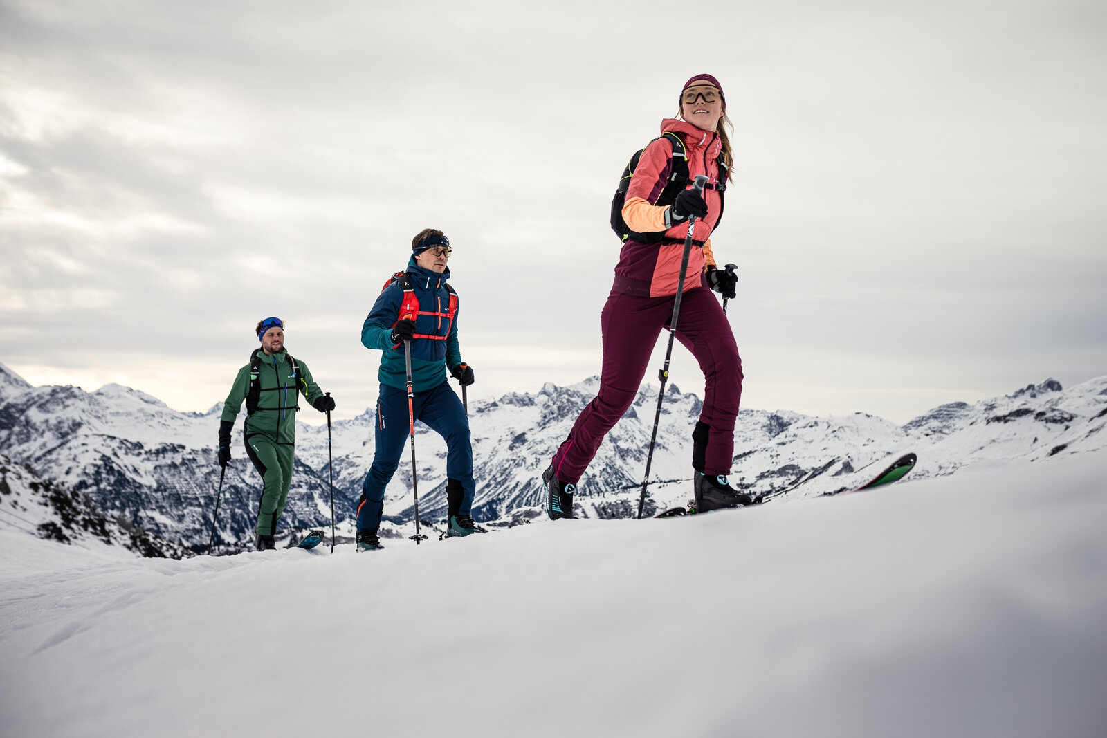 VAUDE Outdoorhose »WOMEN'S LARICE CORE PANTS«, (1 tlg.), Winddicht
