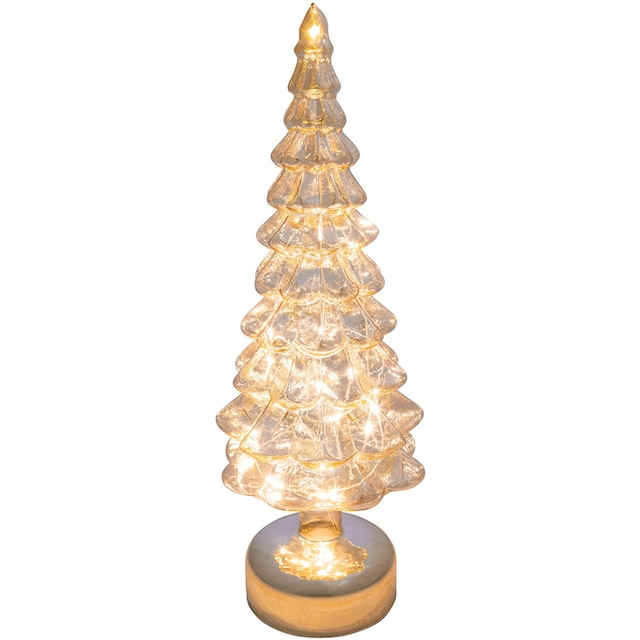 Creativ light LED Baum »Tanne, Weihnachtsdeko«, Warmweiss, aus Glas, mit 12  LEDs, Höhe ca. 33 cm online shoppen | Jelmoli-Versand