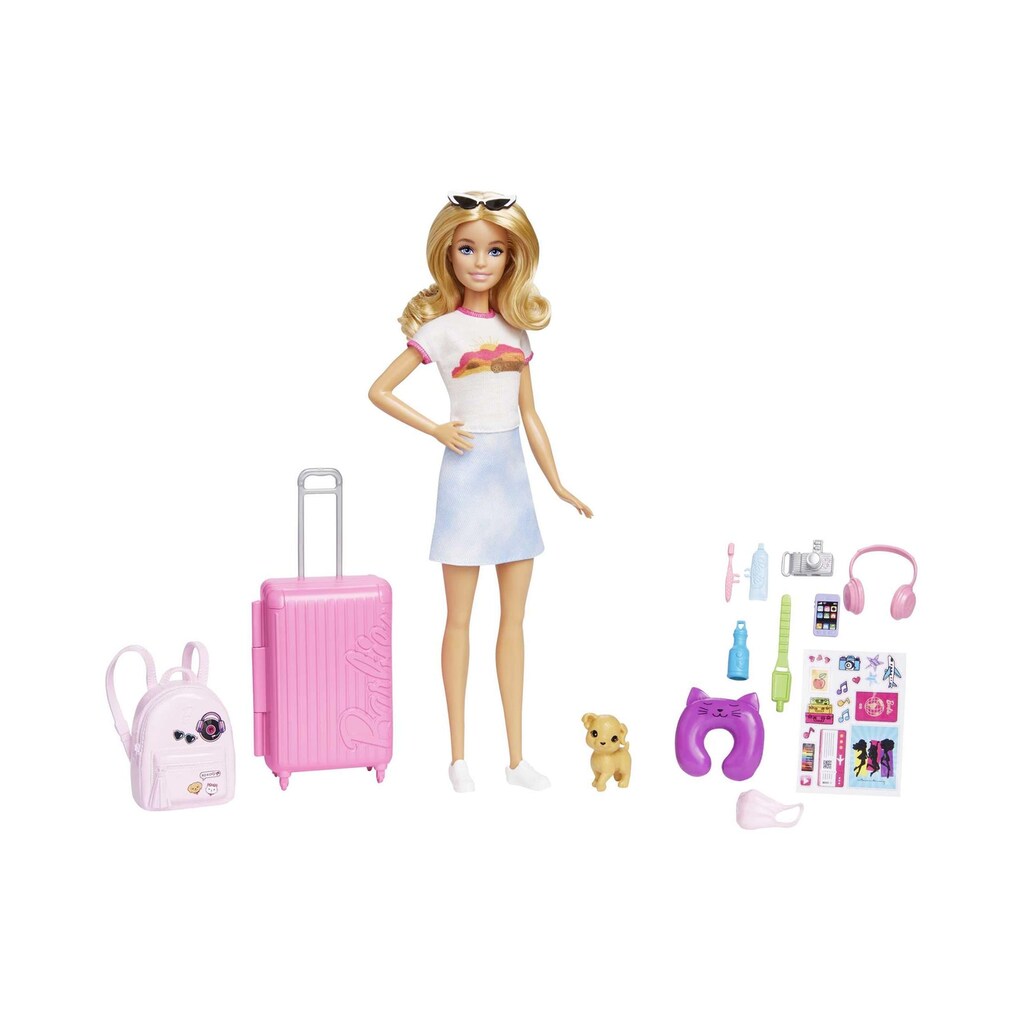 Barbie Anziehpuppe »Barbie Travel Barbie«