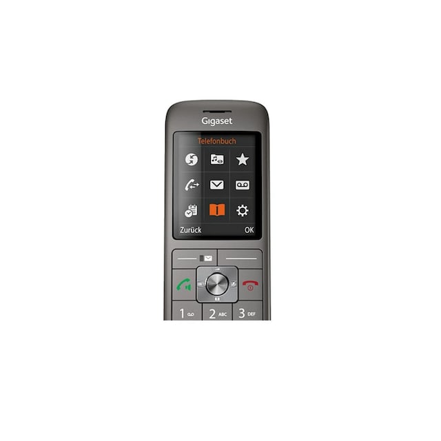 ➥ Gigaset Schnurloses DECT-Telefon »Gigaset CL660 anthrazit« gleich shoppen