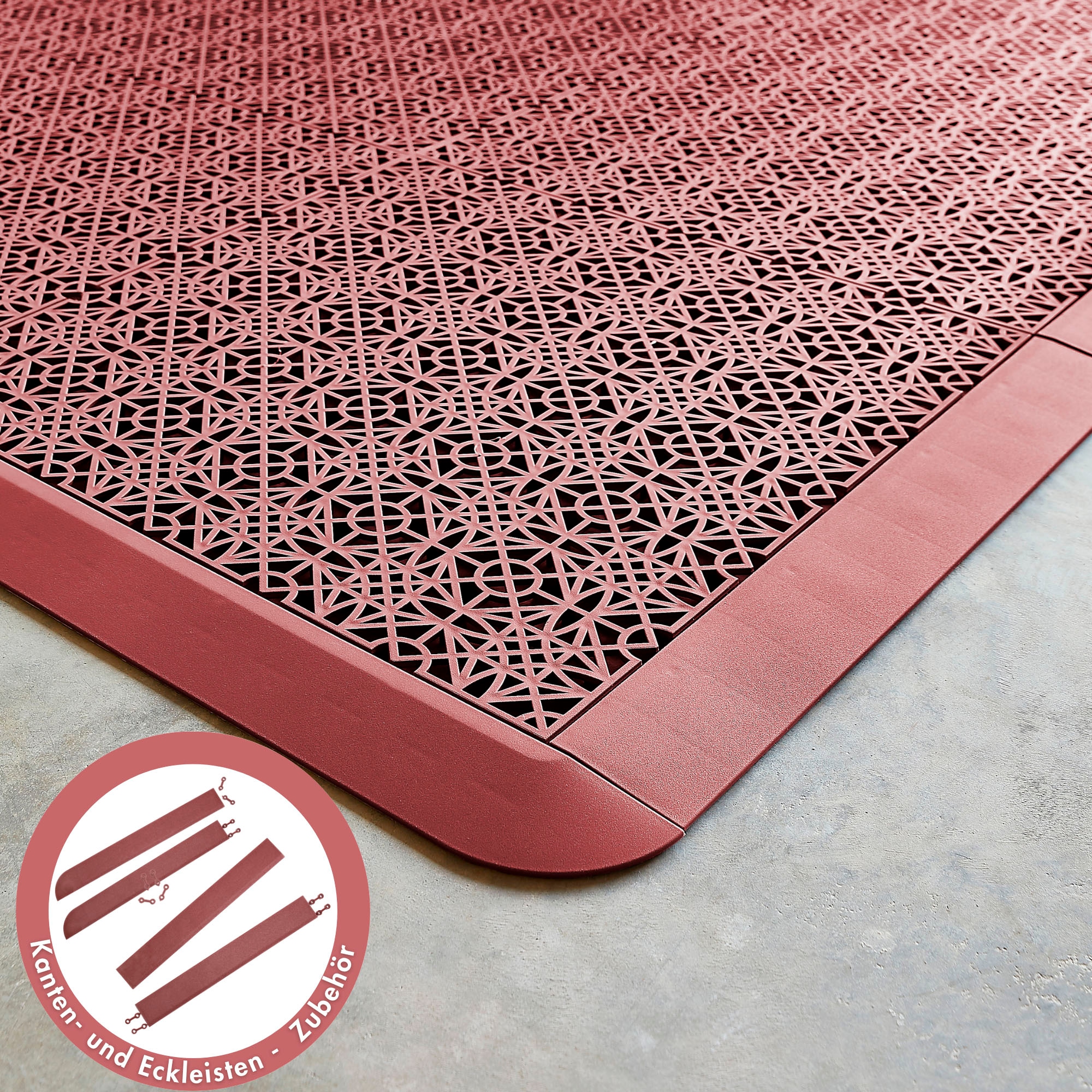 Andiamo Klickfliesen-Eckleiste »Terra Sol, Made in Swiss«, idealer Fliesen-Abschluss