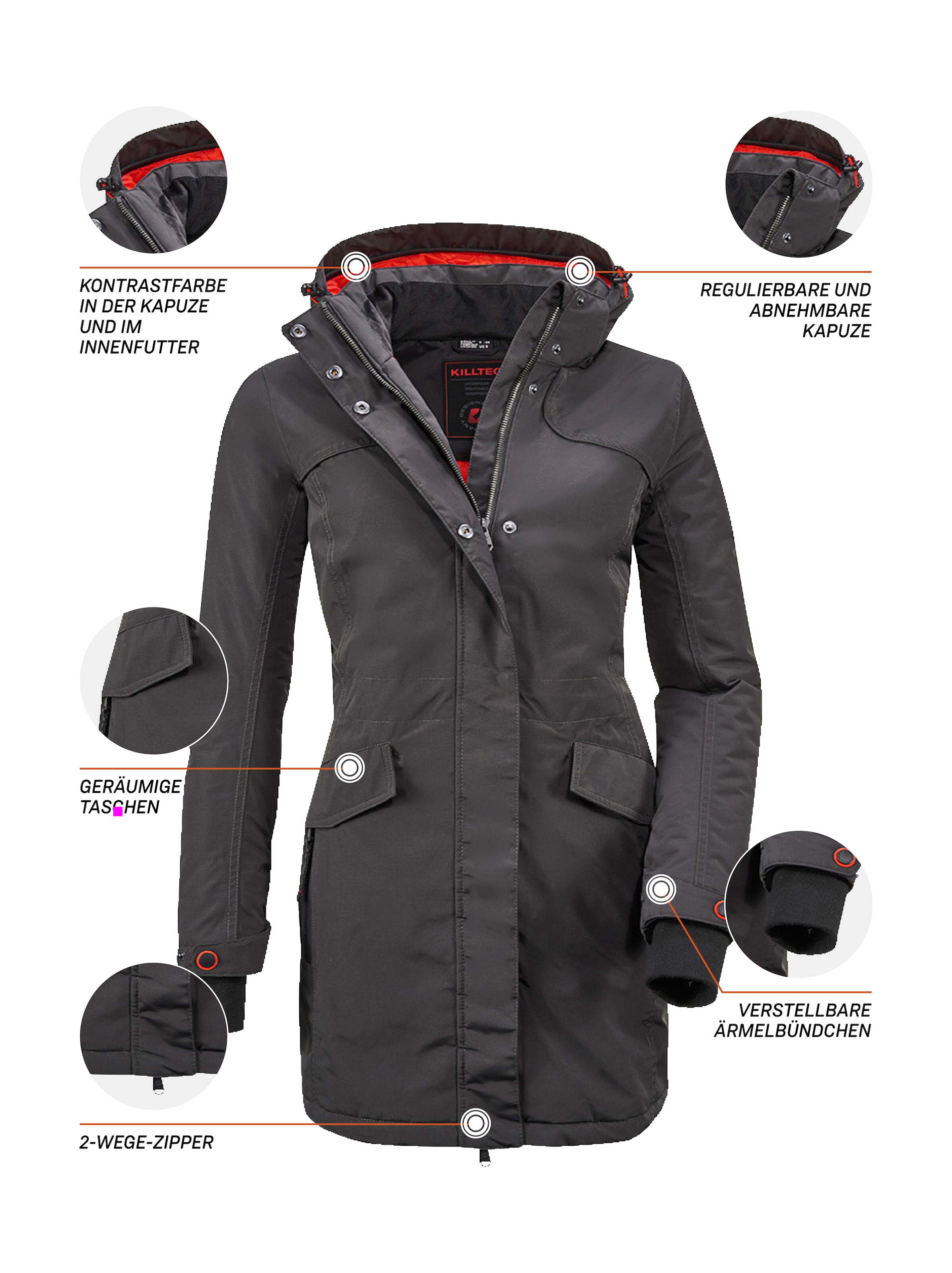 Killtec Parka »Grindavik WMN CT B«
