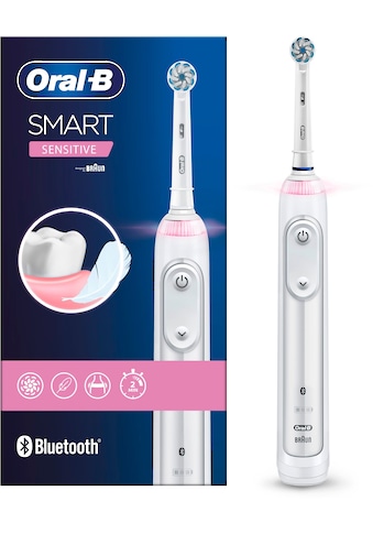 Oral B Elektrische Zahnbürste »Smart Sensitive«, 1 St. Aufsteckbürsten, Speziell für... kaufen