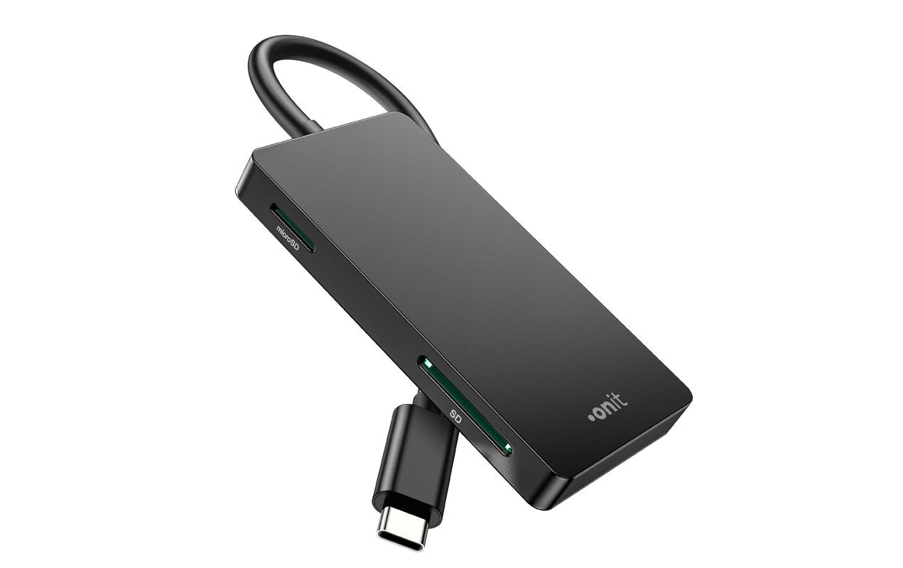 onit USB-Adapter »Extern USB-C 3-in-«