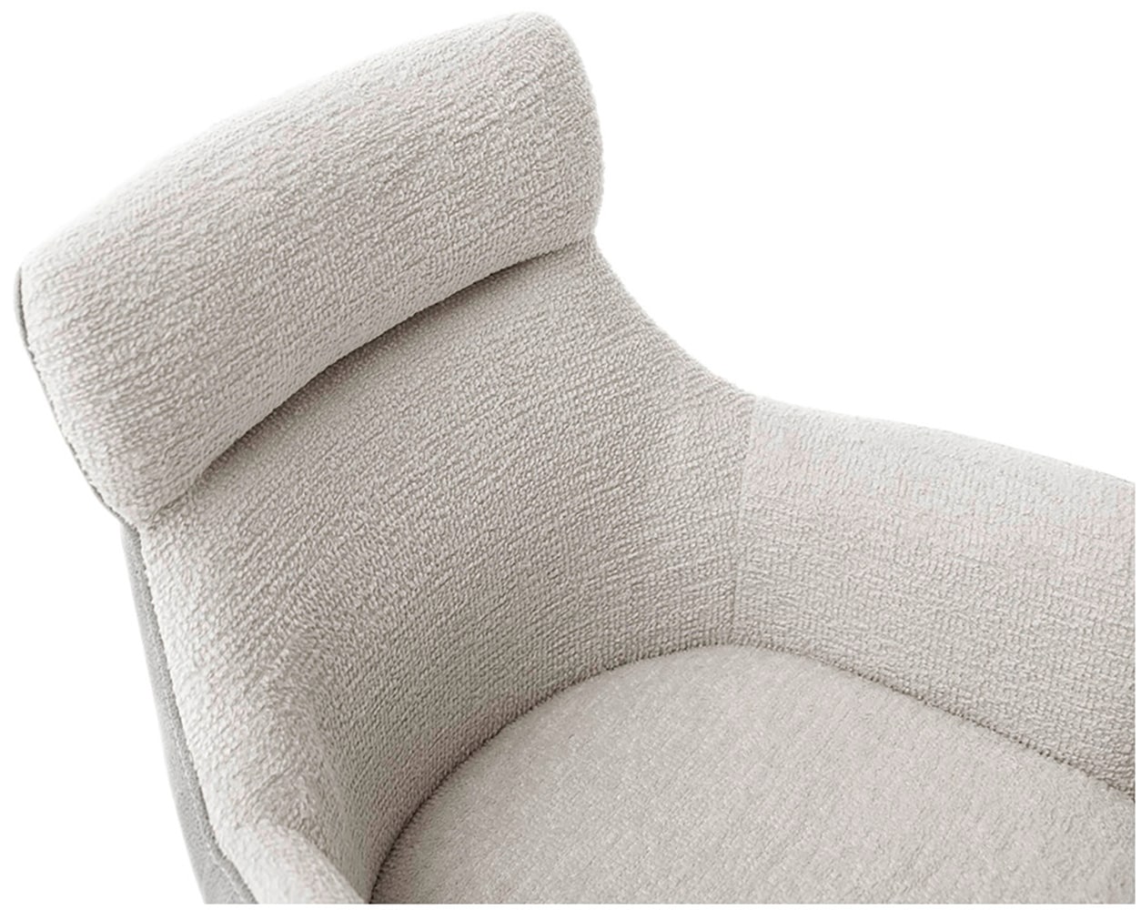 MCA furniture Esszimmerstuhl »PELION«, Feingewebe, (2er-Set), drehbar 360°, Dreh- & Schwingfunktion, Sitzhöhe ca. 50 cm