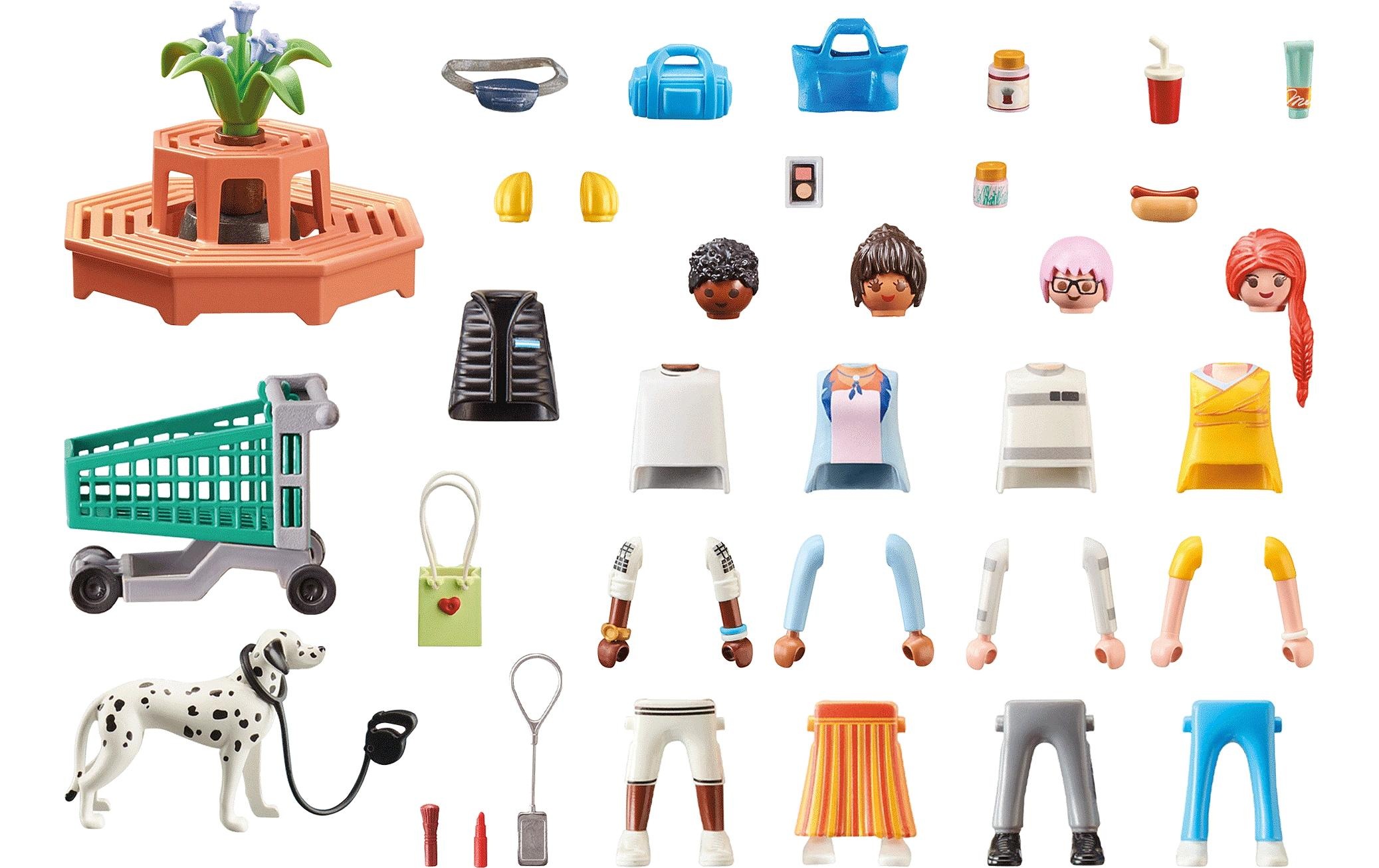 Playmobil® Spielbausteine »My Life My Figures Shopping 71541«, (80 St.)