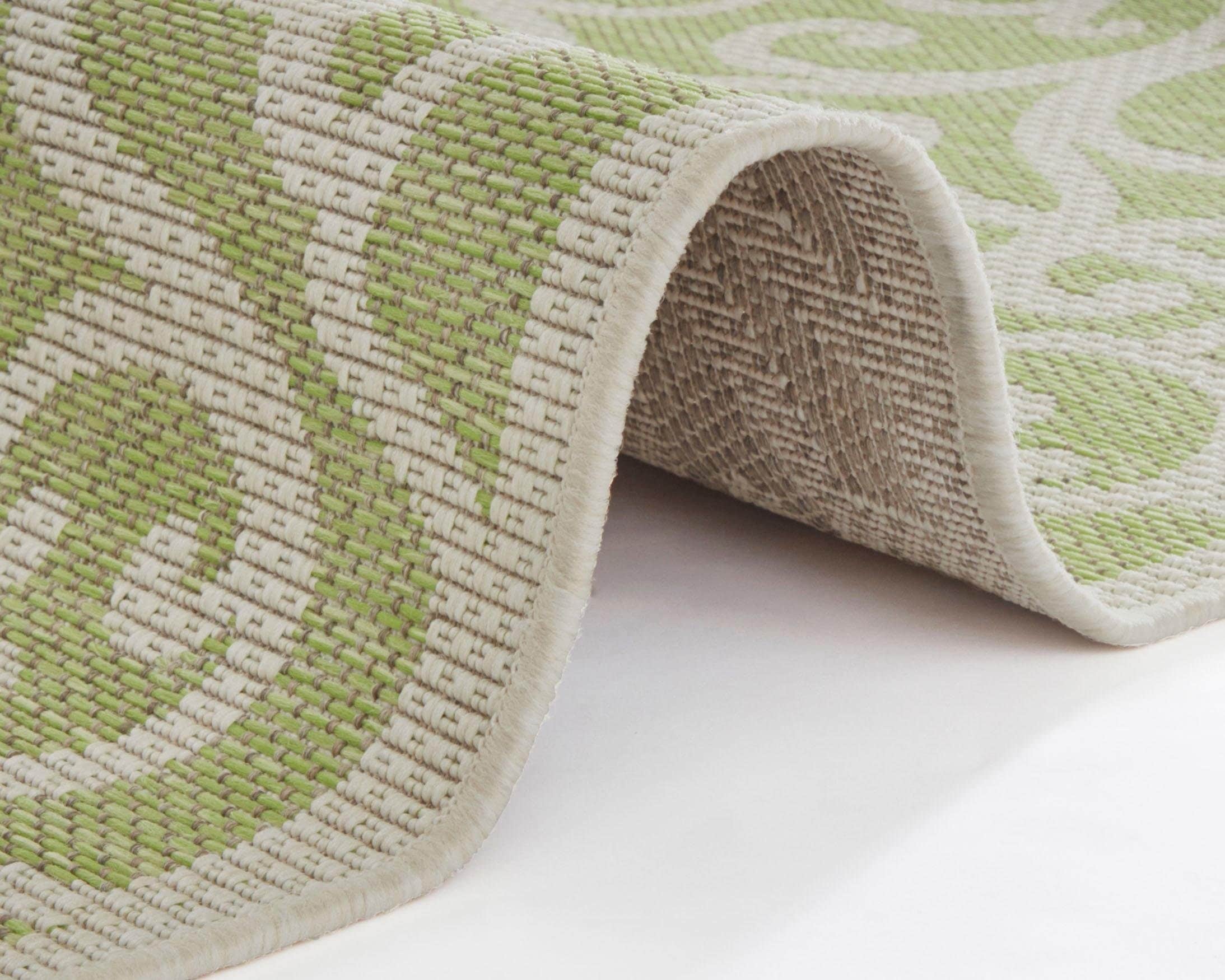 NORTHRUGS Läufer »Nebo«, rechteckig, 4 mm Höhe, Sisal Optik, Robust, Pflegeleicht, Flachgewebe