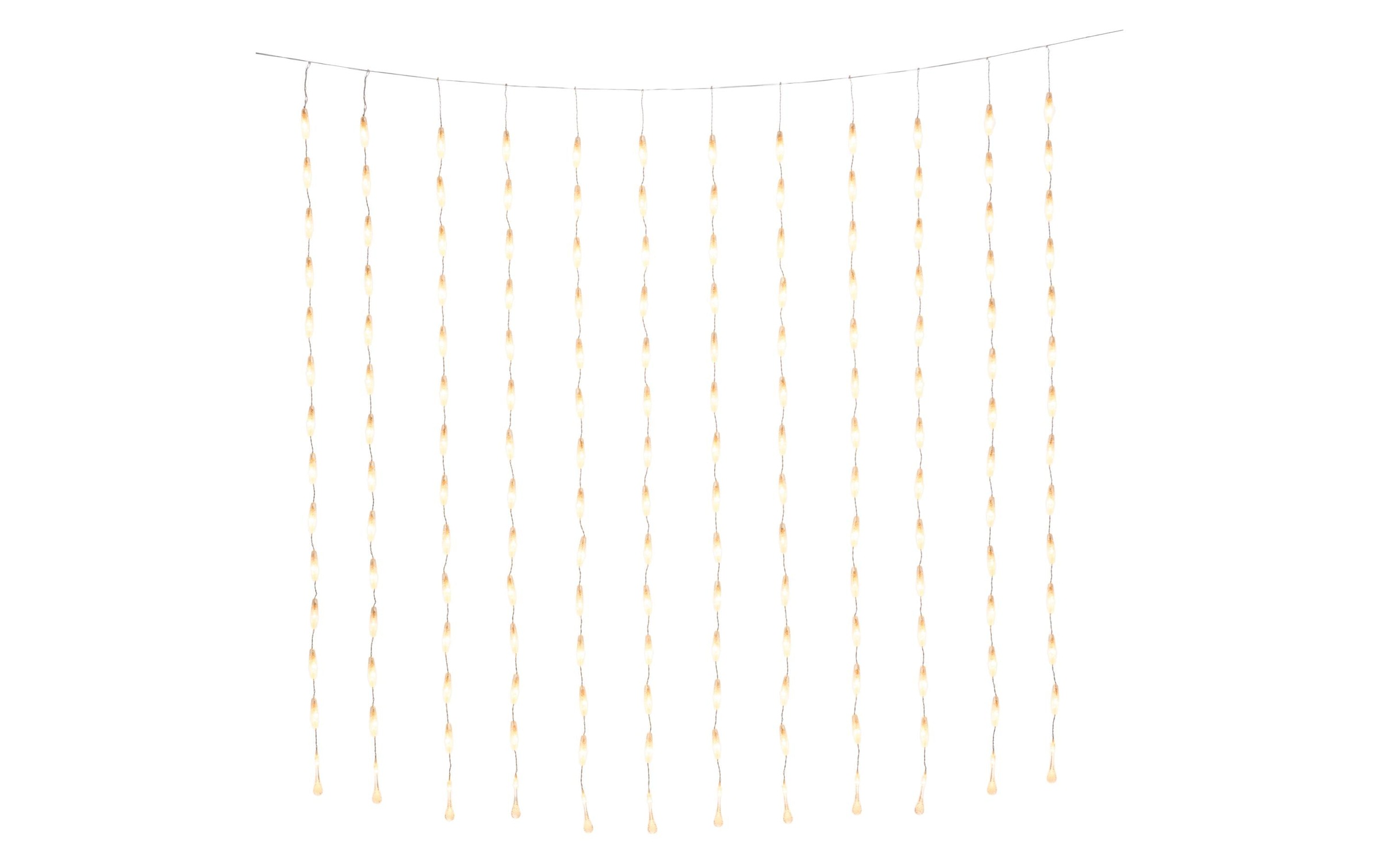 KONSTSMIDE LED-Lichtervorhang »LED-Lichtervorhang Tropf«