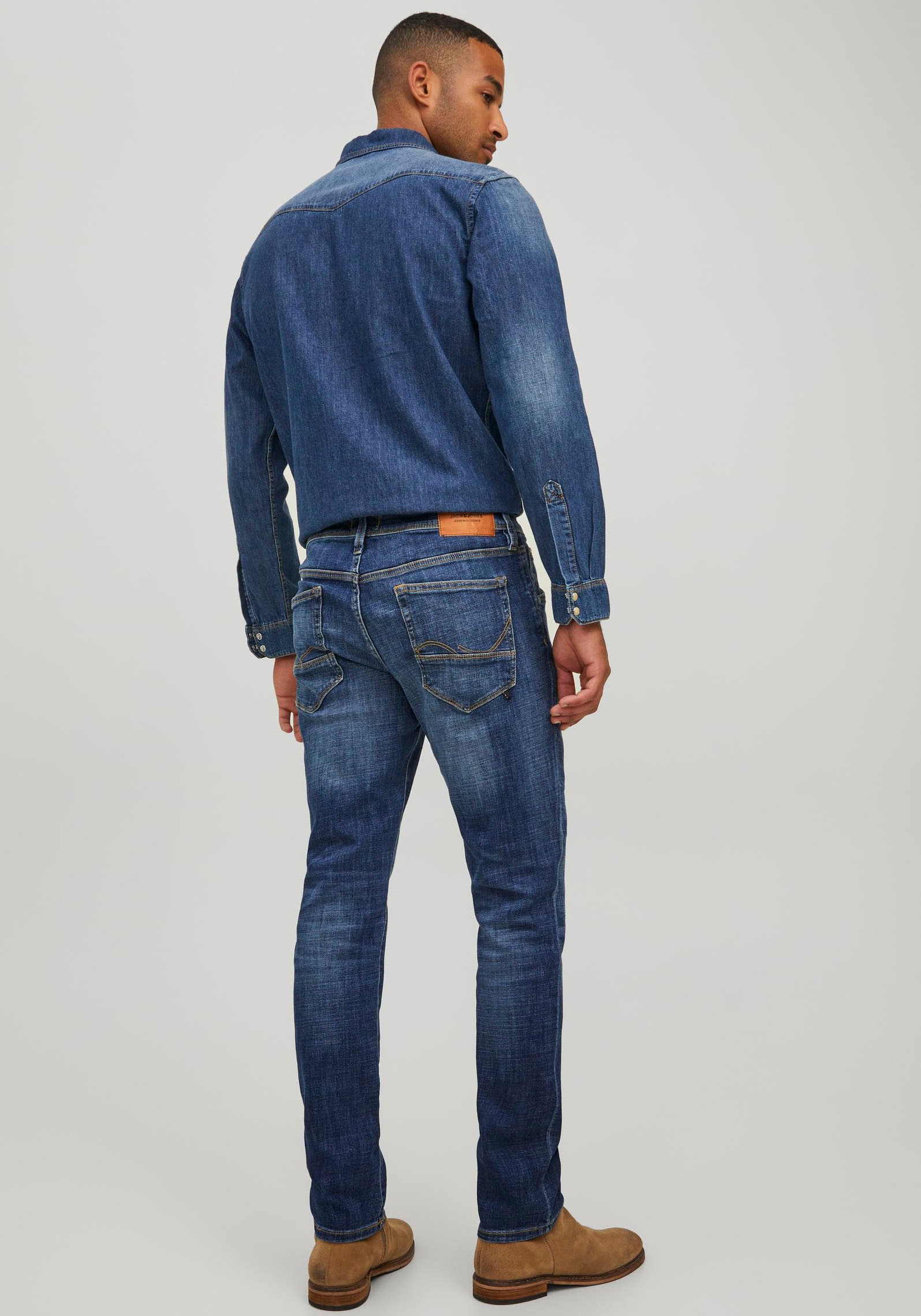 Jack & Jones Slim-fit-Jeans »JJIGLENN JJFOX JOS 047 50SPS«