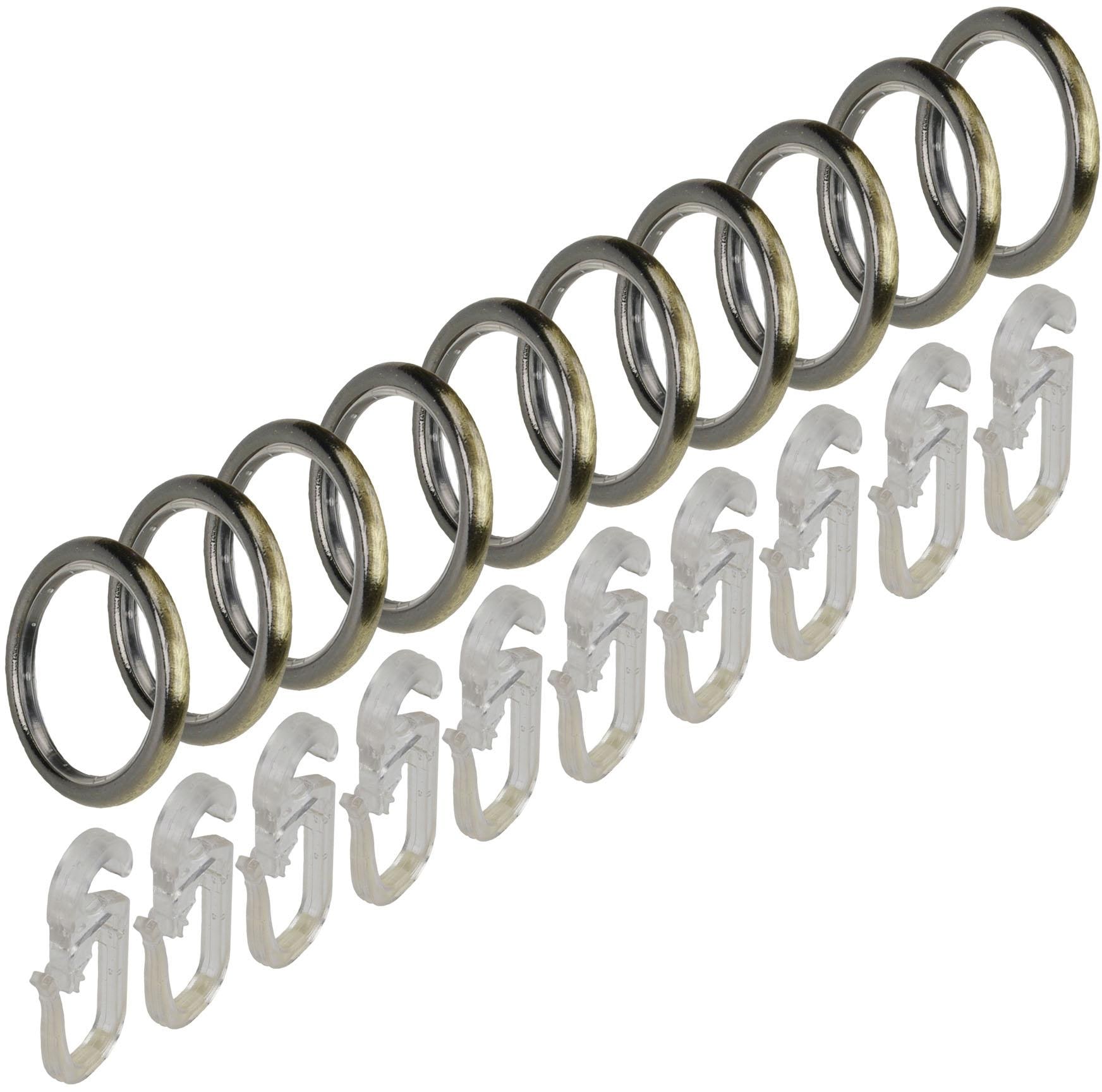 Liedeco Gardinenstange »Esp Kegel«, 2 läufig-läufig, Fixmass, 2-läufig im Fixmass Ø 16 mm