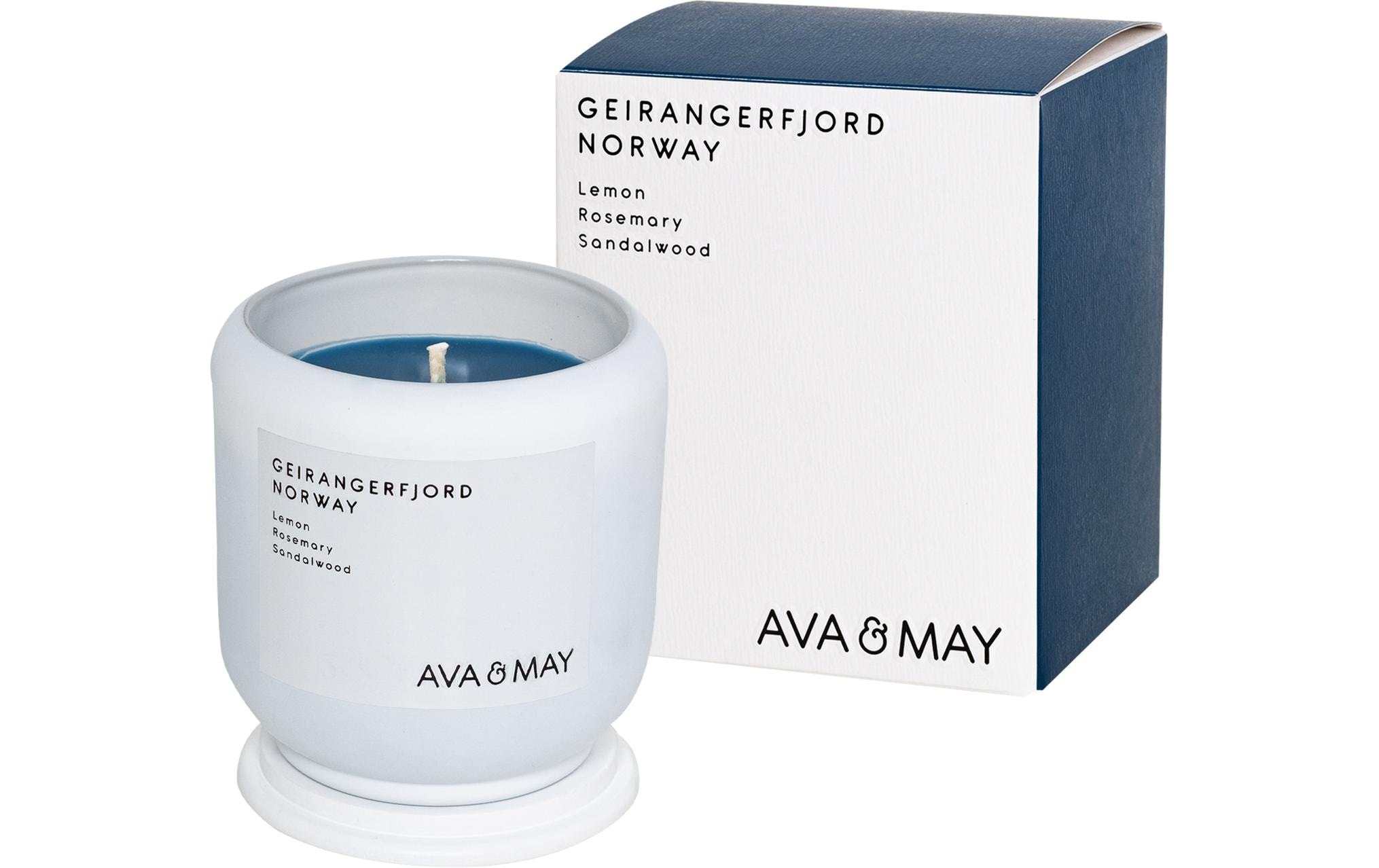 AVA & MAY Duftkerze "Geirangerfjord 200 g"