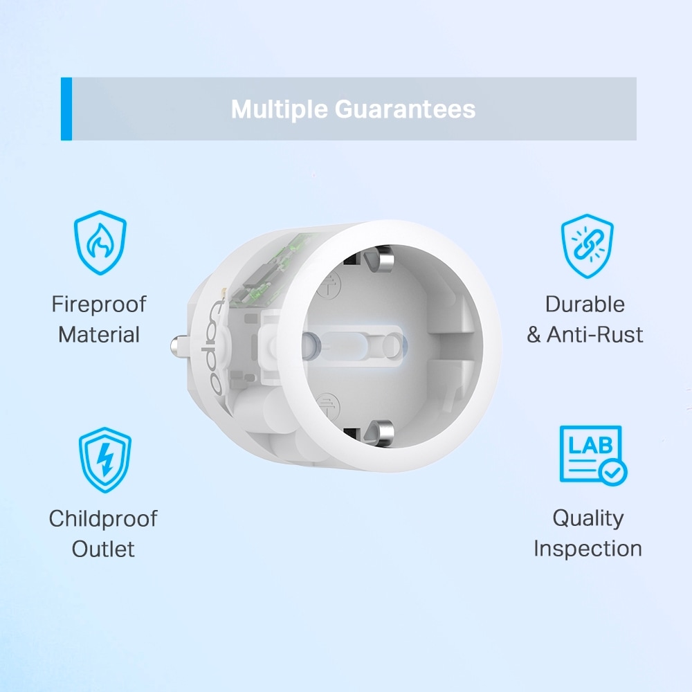 TP-Link Smart-Home-Zubehör »Tapo P115 (1er Pack) Mini Smart Wi-Fi Steckdose«