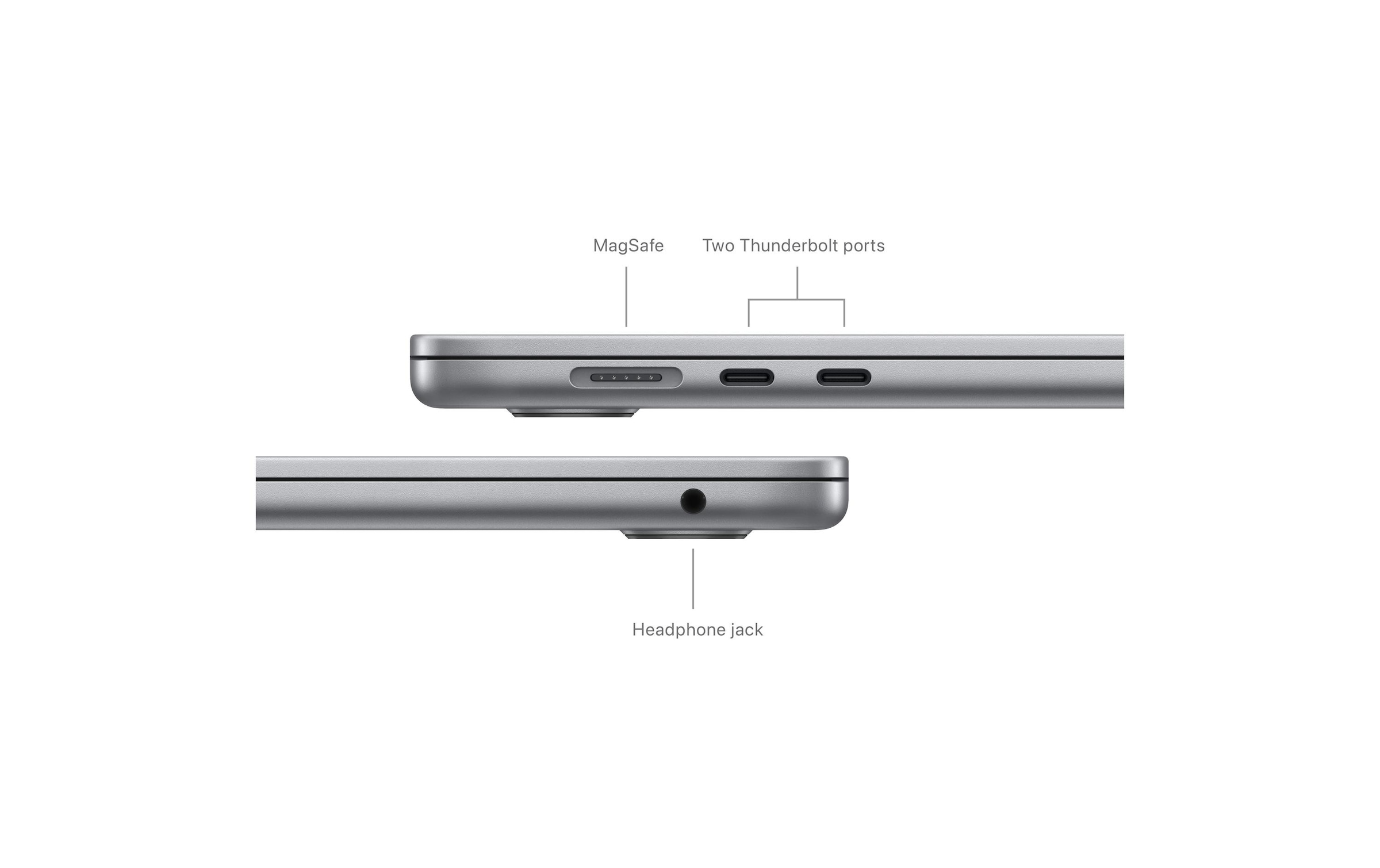 Apple MacBook Air 15 Zoll (2024), M3 Chip, 8C CPU, 10C GPU, 35W Power Adapter