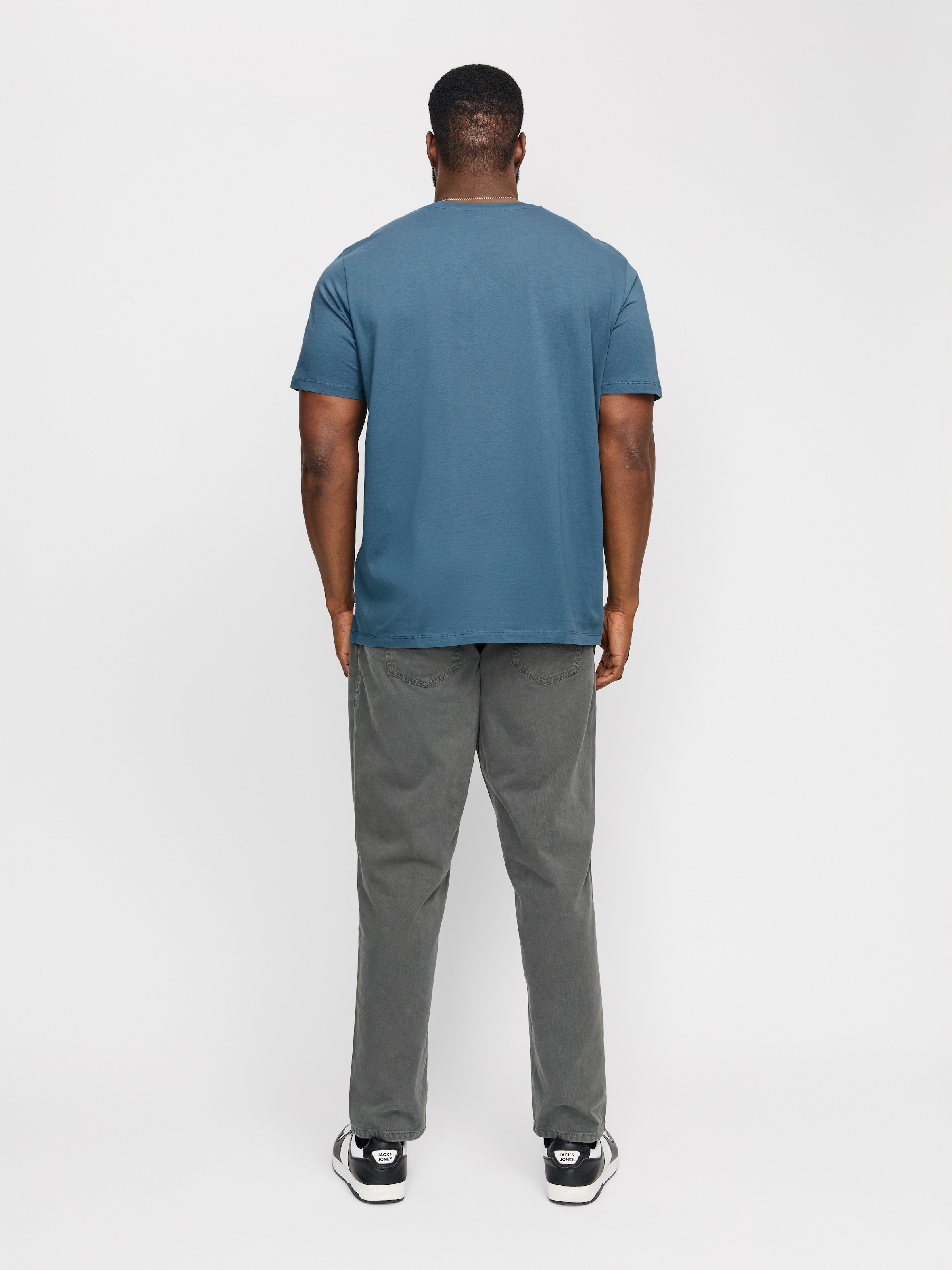 Jack & Jones PlusSize Rundhalsshirt »JJEORGANIC BASIC TEE SS O-NECK NOOS PLS«, mit Rundhalsausschnitt