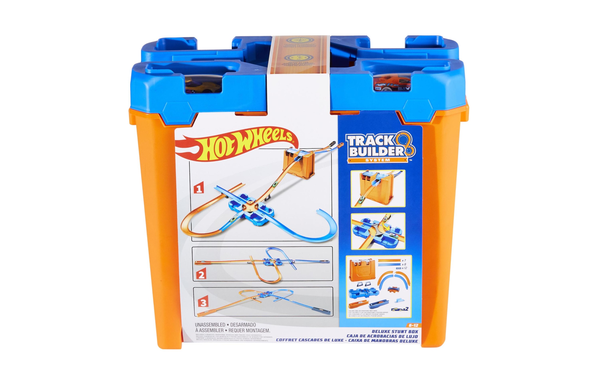 Hot Wheels Spielzeug-Auto »Track Builder Mega Stunt Box«