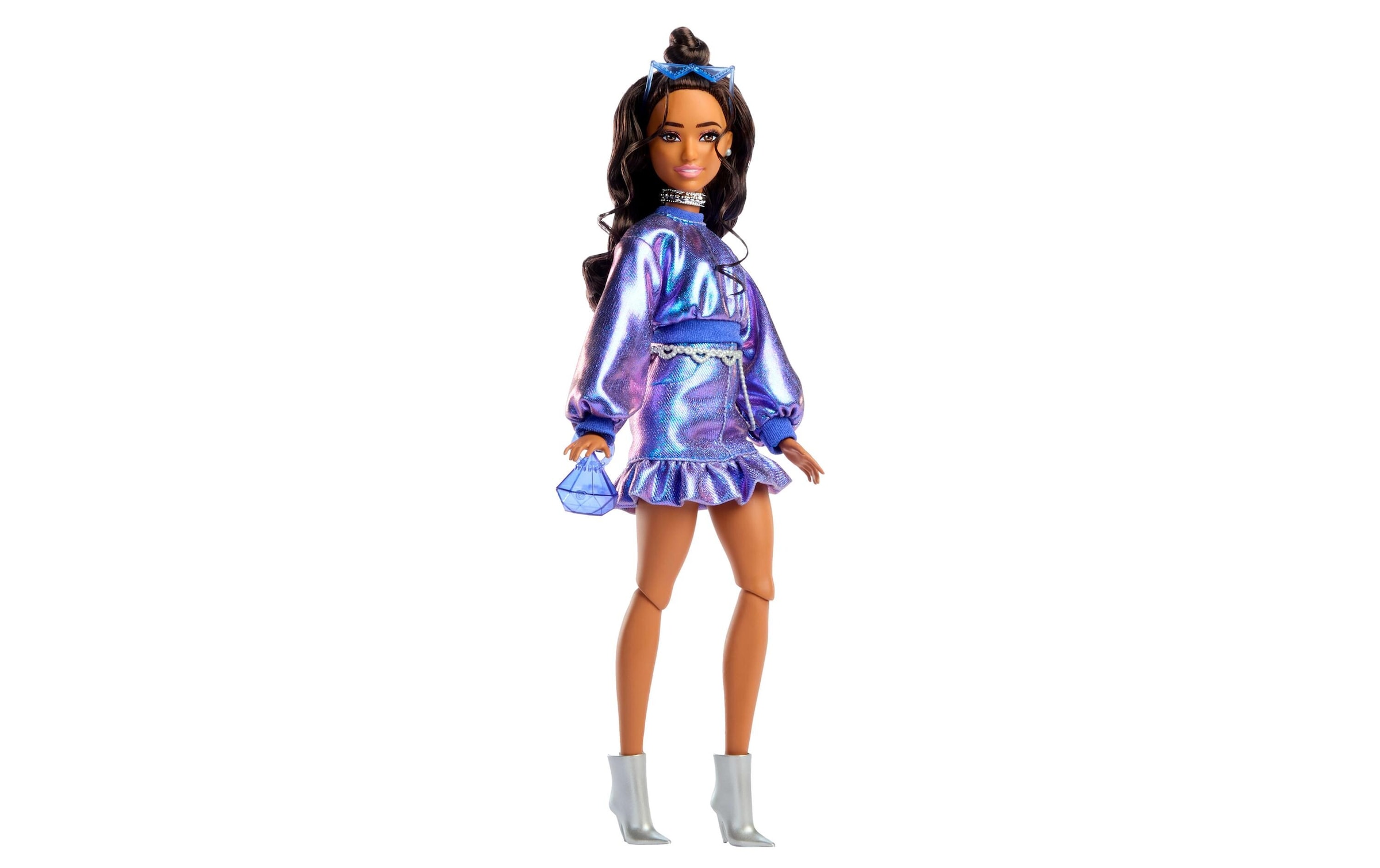 Barbie Anziehpuppe »Deluxe Style Blue Sweater«