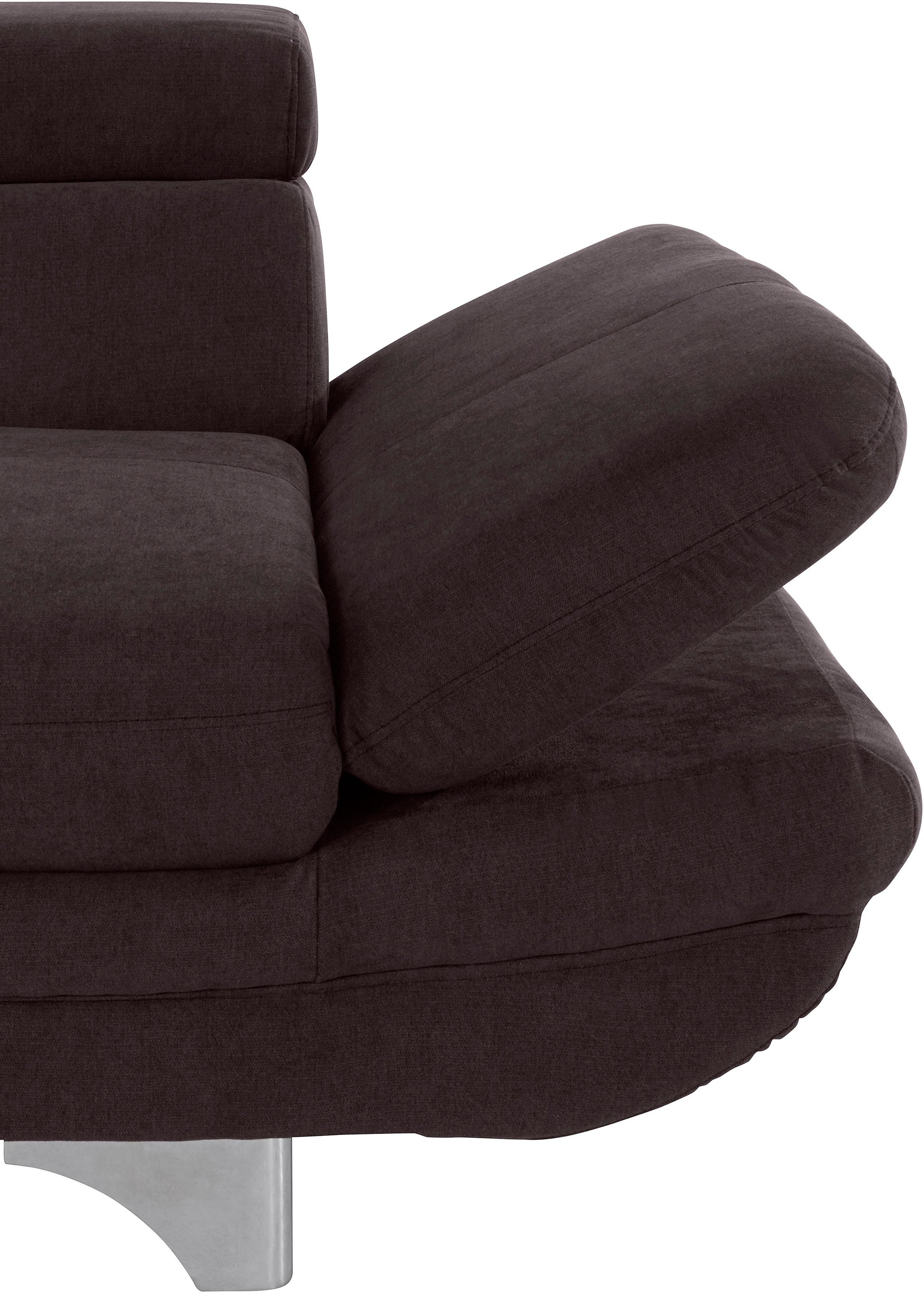 COTTA 3-Sitzer »Enterprise«, Big-Sofa, mit Armteilverstellung & Kopfteilverstellung