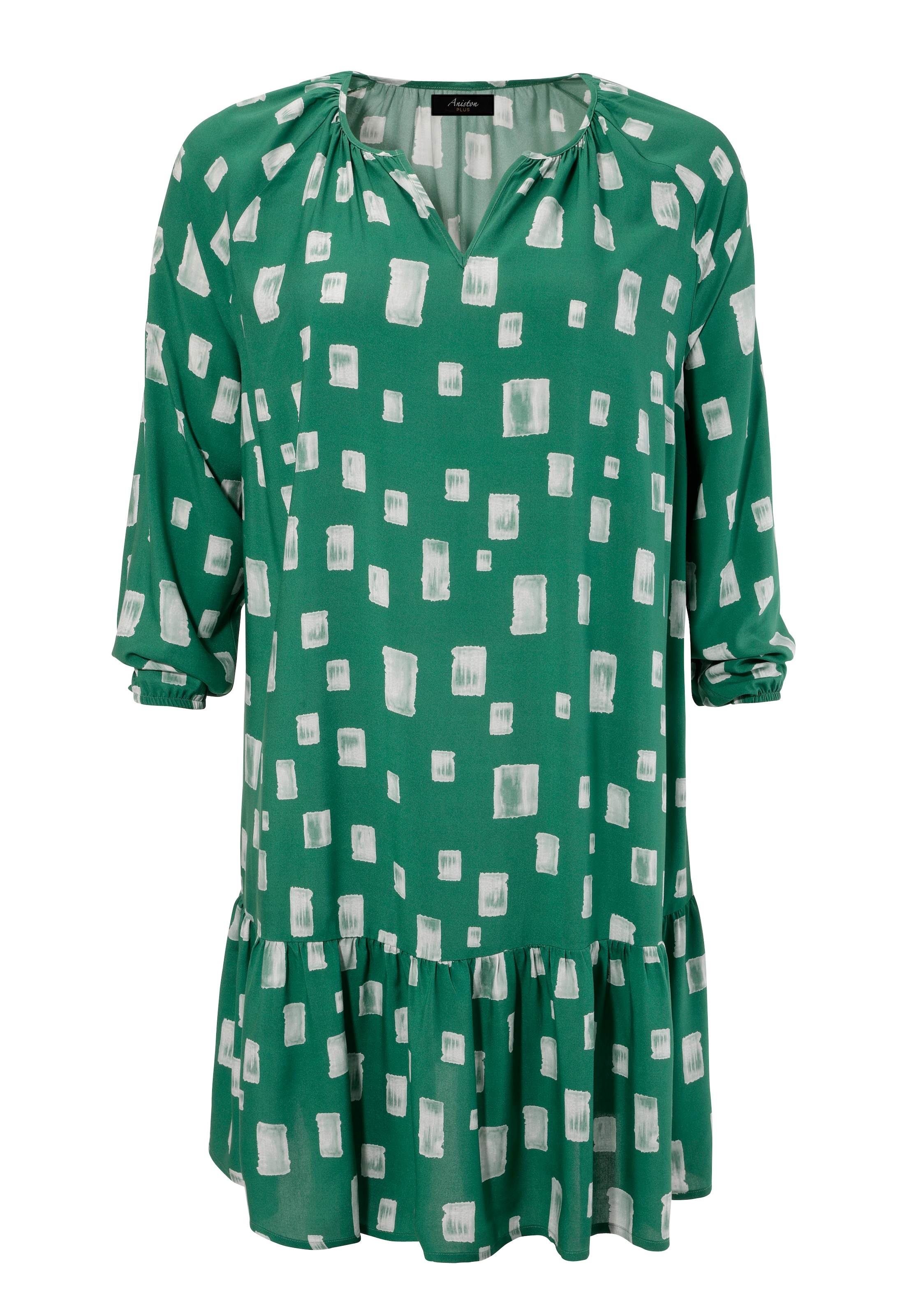 Aniston PLUS Sommerkleid, mit interessantem Muster