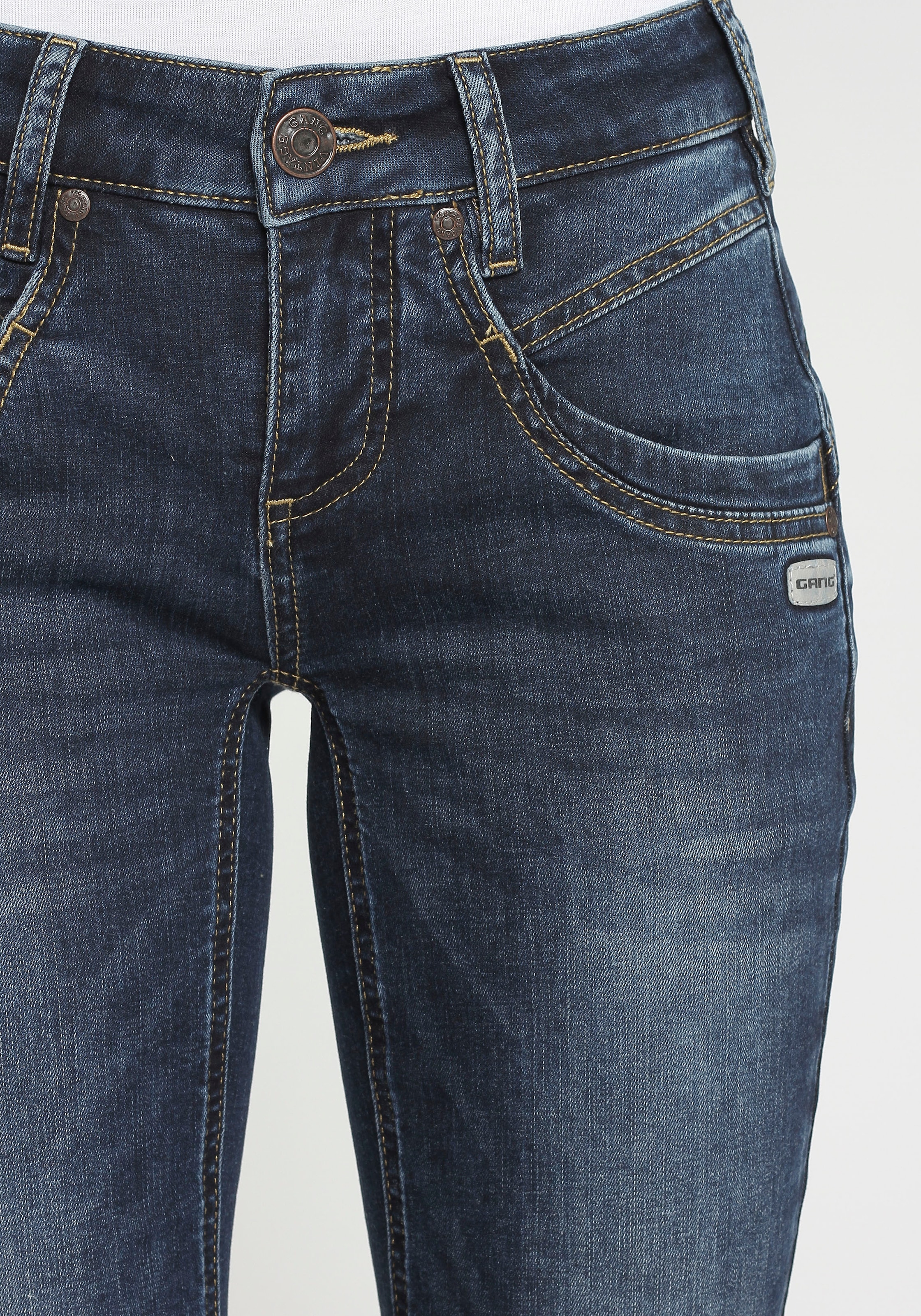 mit kaufen Slim-fit-Jeans Formstabilität bei GANG »94JOJO«, Jelmoli-Versand Schweiz grosser online Bewegungsfreiheit