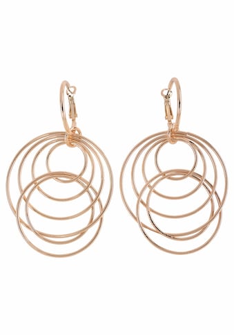 J.Jayz Paar Ohrhänger »mit beweglichen Ringen im modernen Design«, (1 tlg.) kaufen