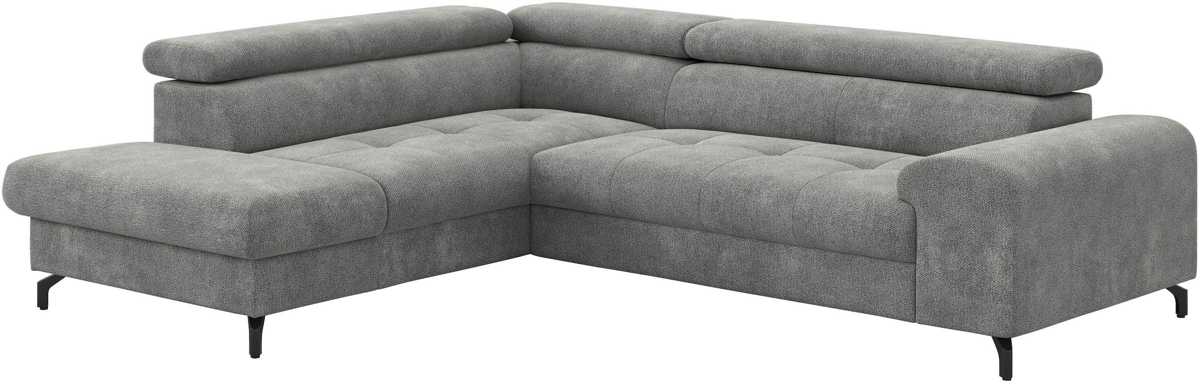 COTTA Ecksofa »Aura L-Form«, mit Schlaffunktion, Bettkasten und Kopfteilverstellung