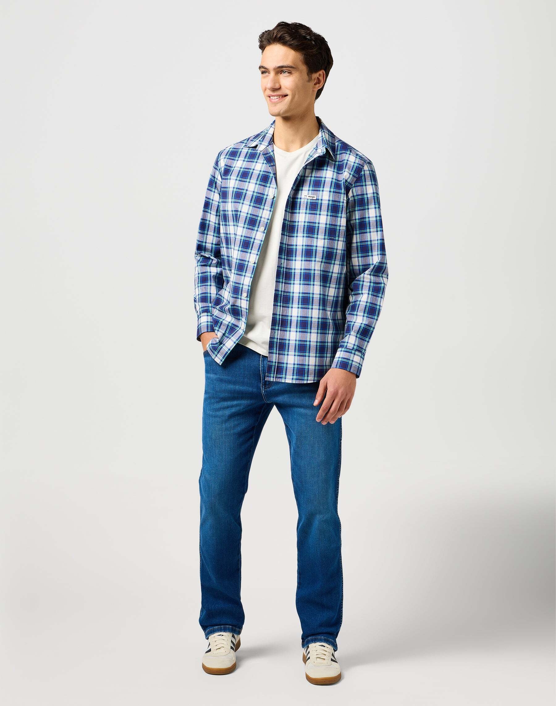 Wrangler Langarmhemd »Wrangler Langarmhemd 1 Pkt Shirt«