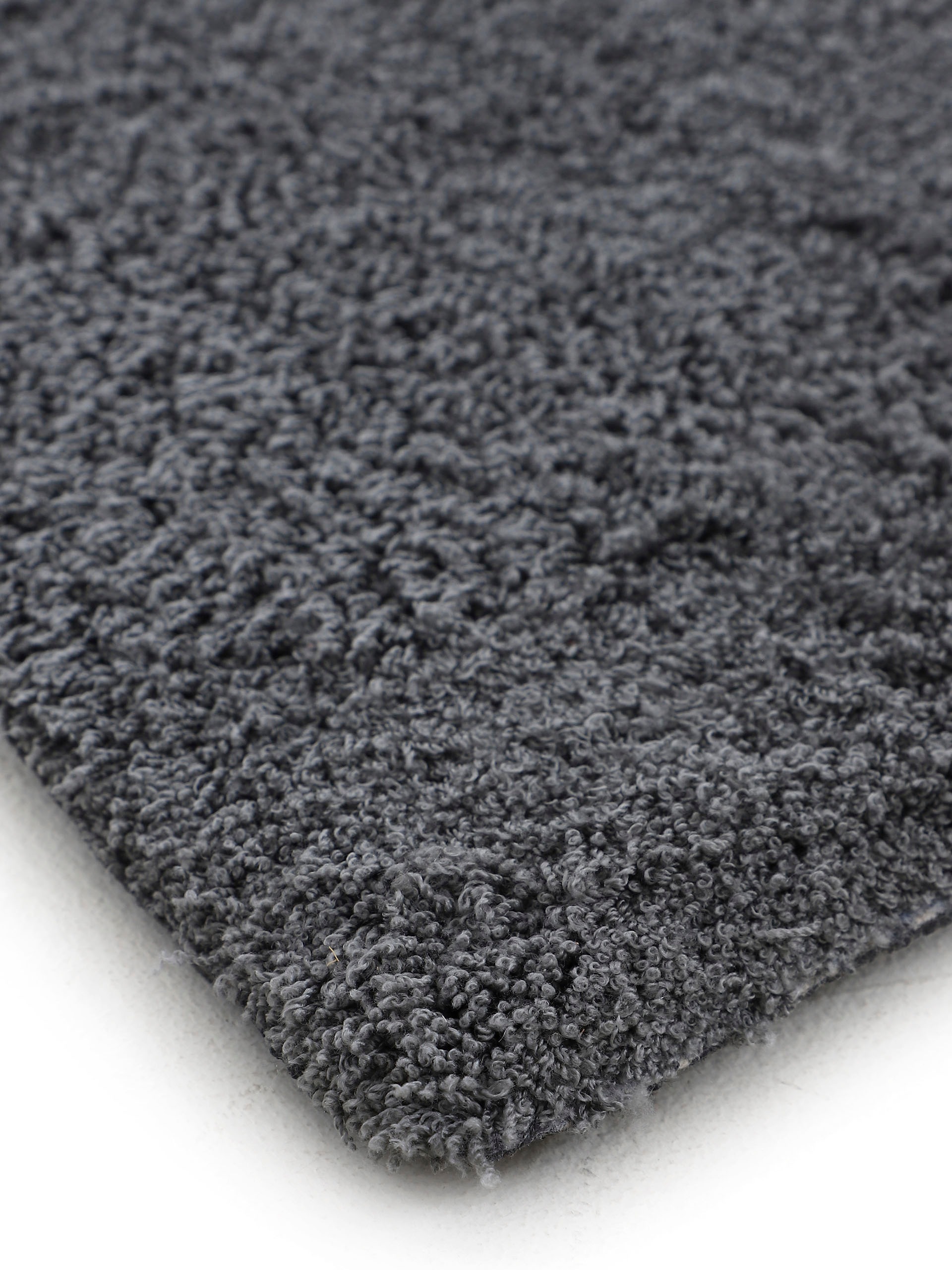 carpetfine Teppich »Silky«, rund, 20 mm Höhe, Shaggy, Langflor, uni, besonders weich, handarbeit