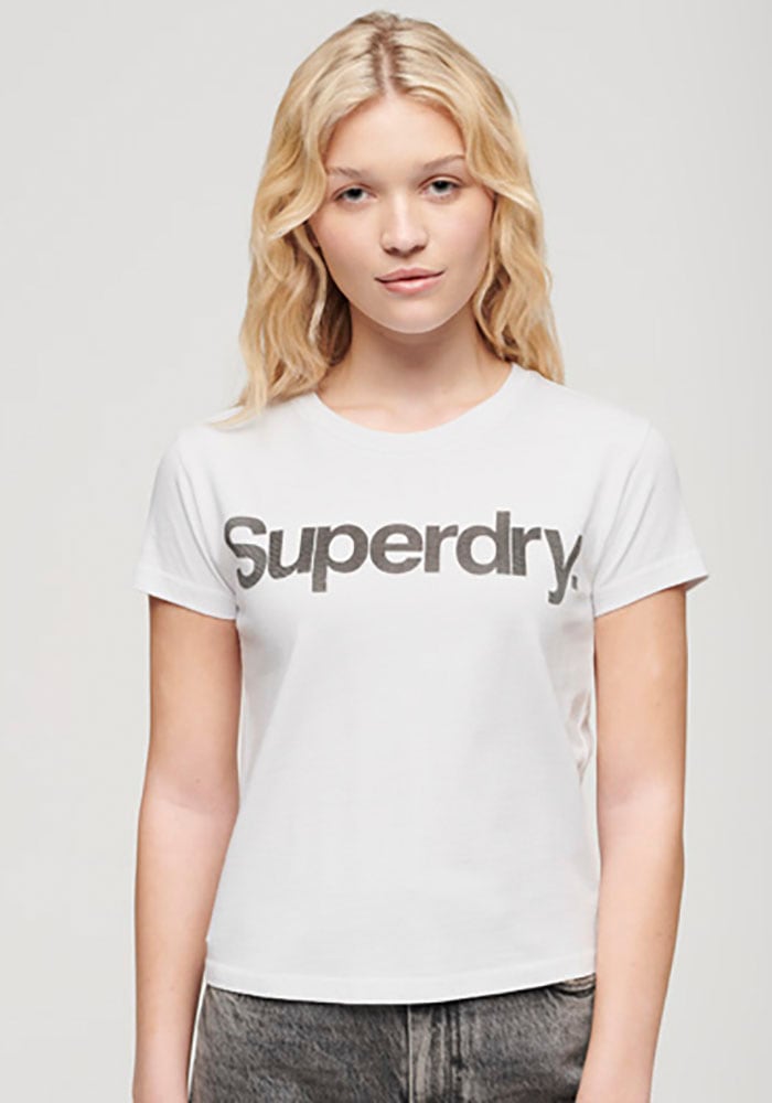 T-Shirt Jelmoli-Versand online FITTED LOGO Superdry shoppen TEE« »CORE CITY |