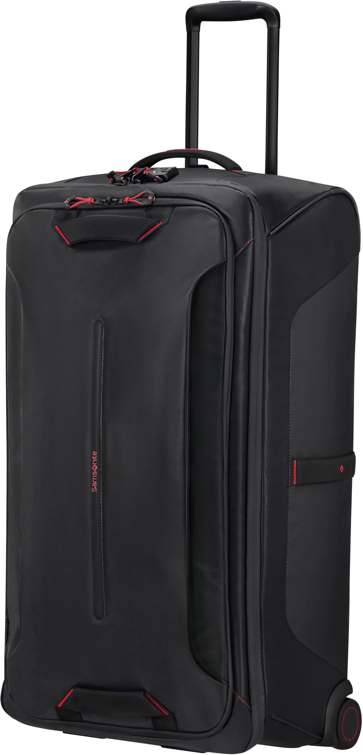Samsonite Reisetasche »ECODIVER, 79 cm, Black«, Reisekoffer Grosser Koffer Aufgabegepäck TSA-Zahlenschloss