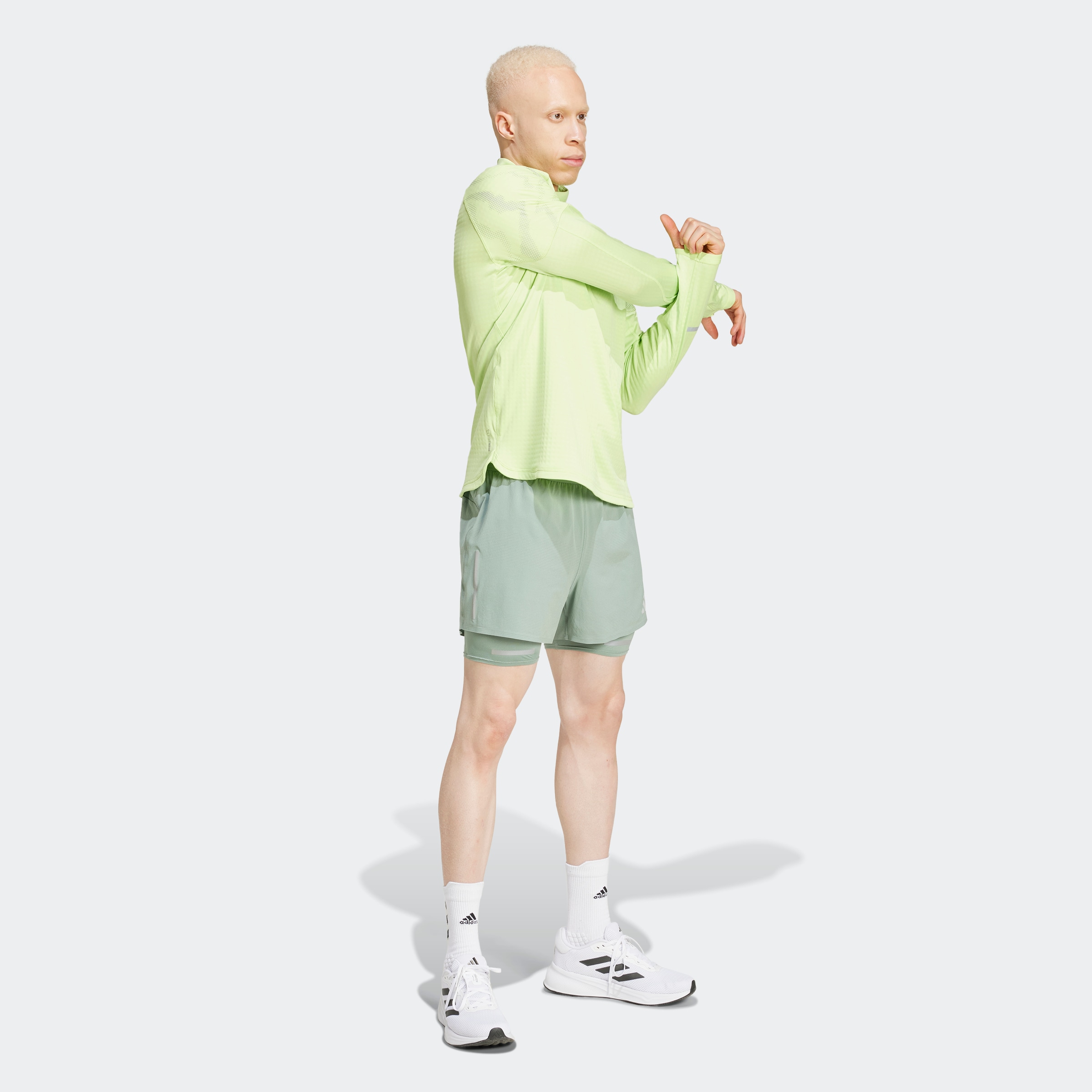 adidas Performance Rollkragenshirt »ULT HIVIS 1/2 M«, Running Langarmshirt