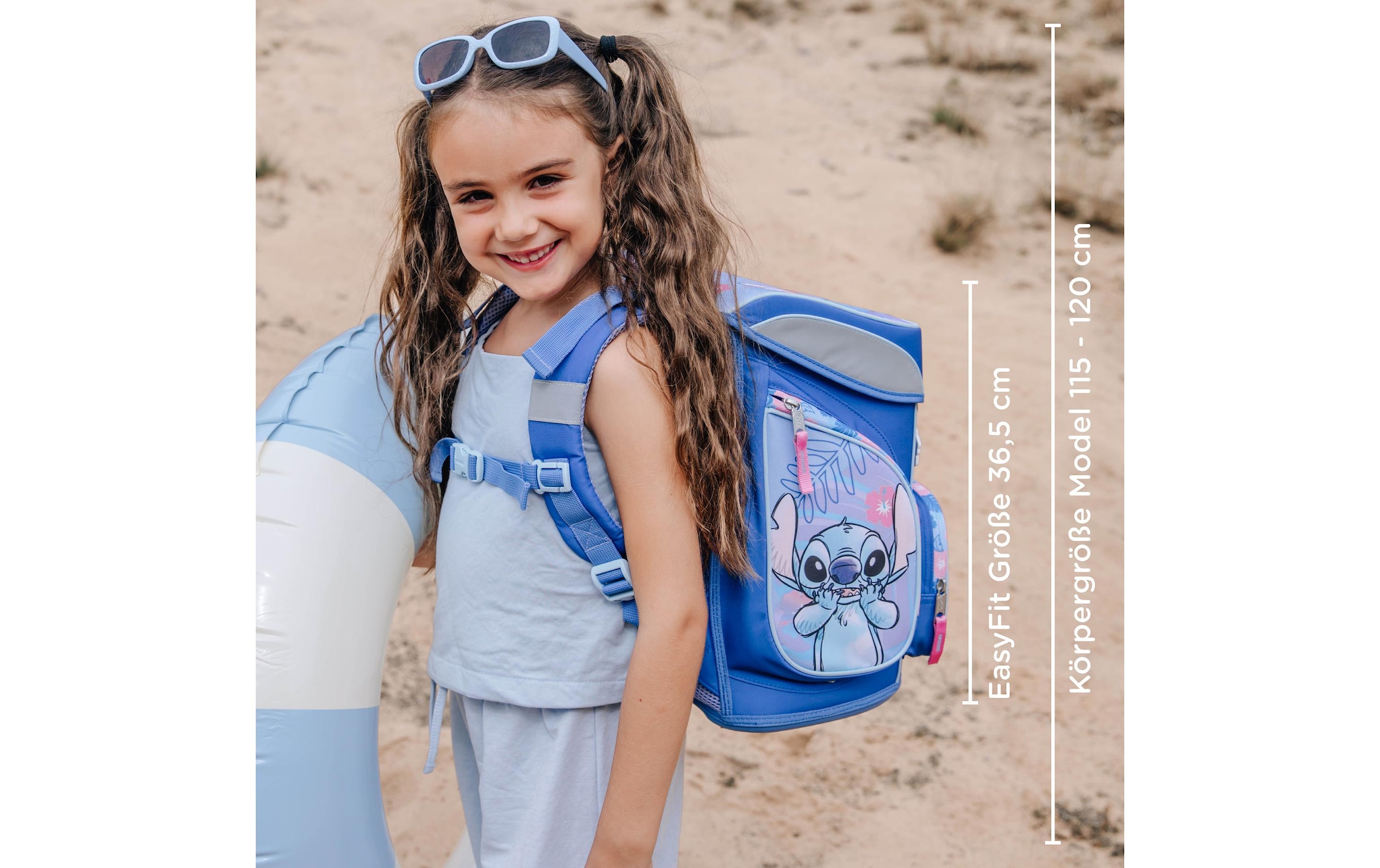 Scooli Schulranzen »5-teilig Lilo & Stitch, 18 l«