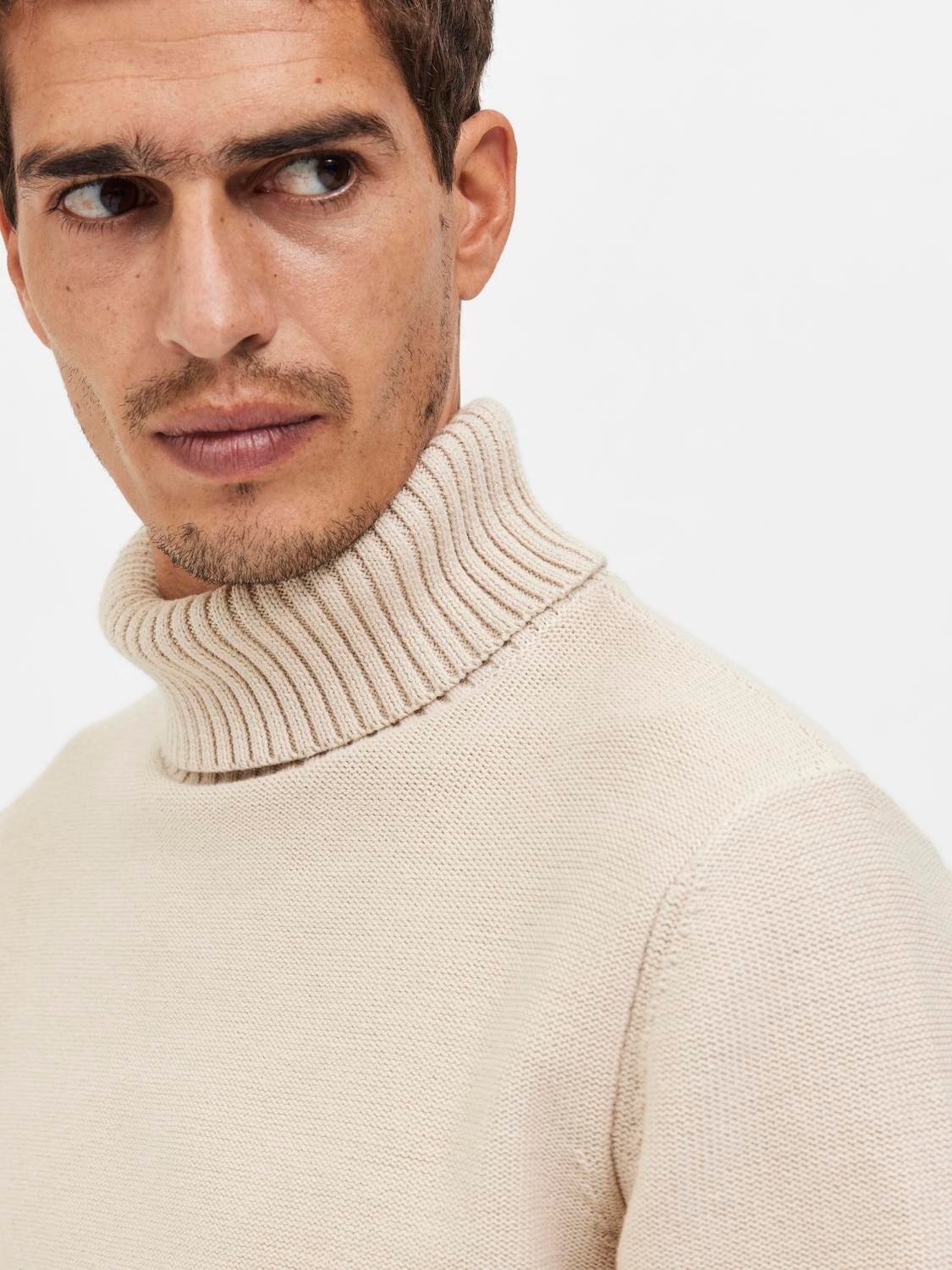 SELECTED HOMME Rollkragenpullover »SLHAXEL LS KNIT ROLL NECK NOOS«