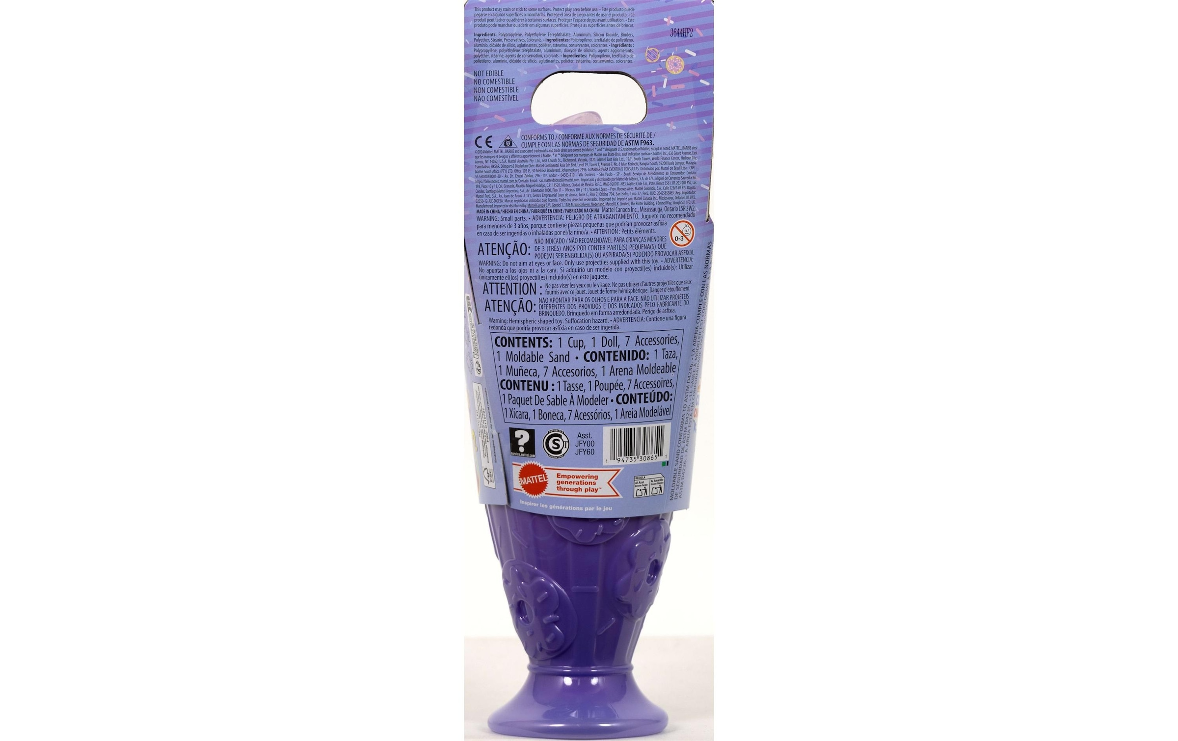 Barbie Anziehpuppe »Pop! Reveal Treats Series Purple assortiert«