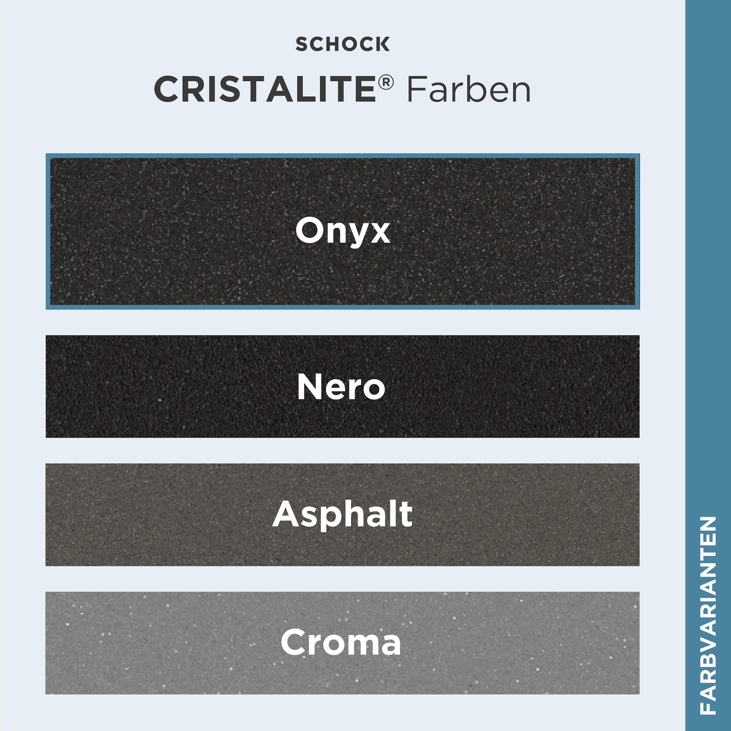 Schock Granitspüle »COMO D-150L«, inklusive ab- und Überlaufgarnitur, Drehhexcenter, Diamantbohrer
