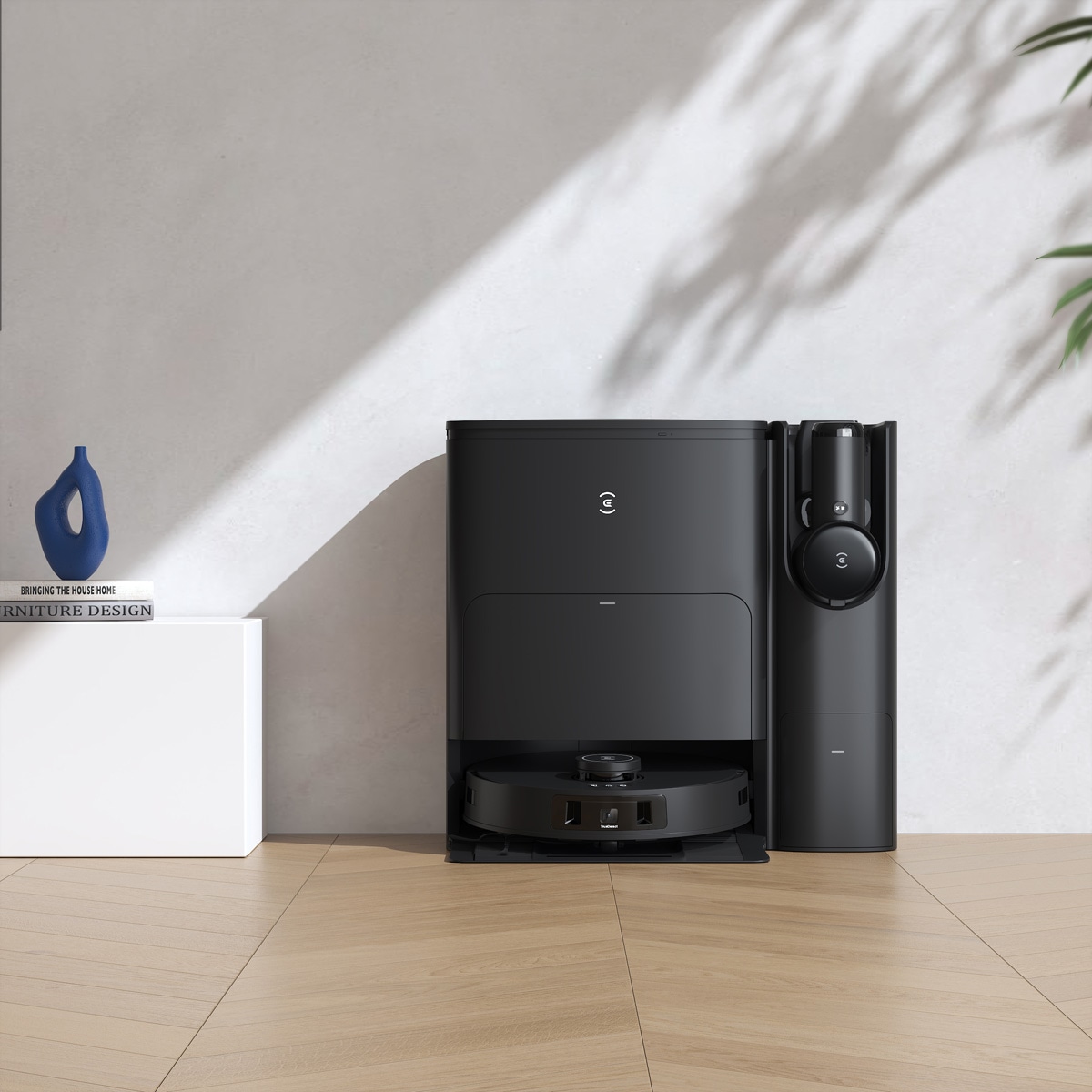 ECOVACS Saugroboter »Ecovacs Saugroboter T30S combo complete, Deebot, schwarz«